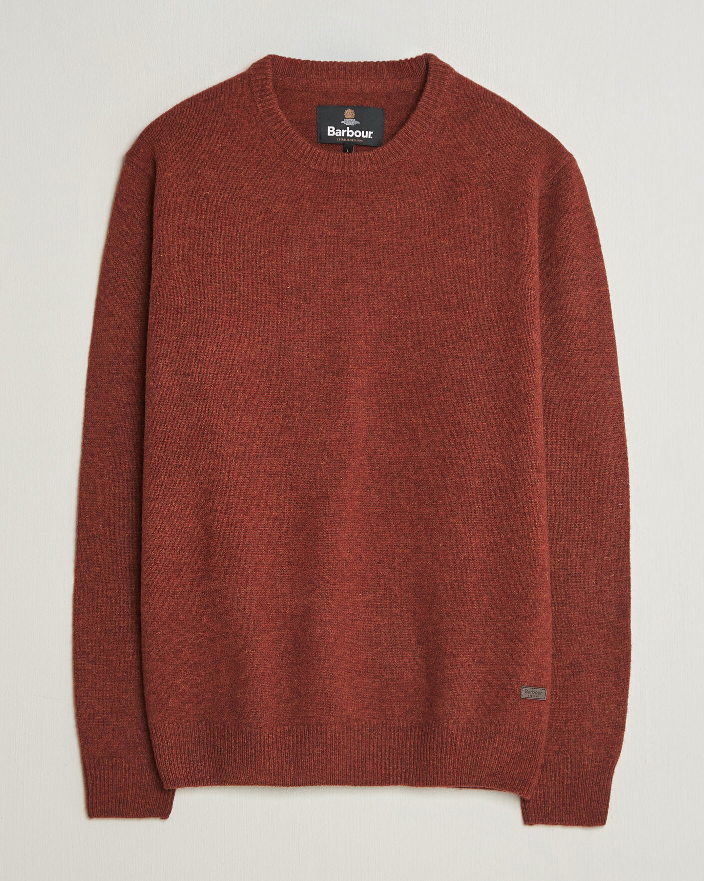 Herre | Gensere | Barbour Lifestyle | Patch Crew Russet