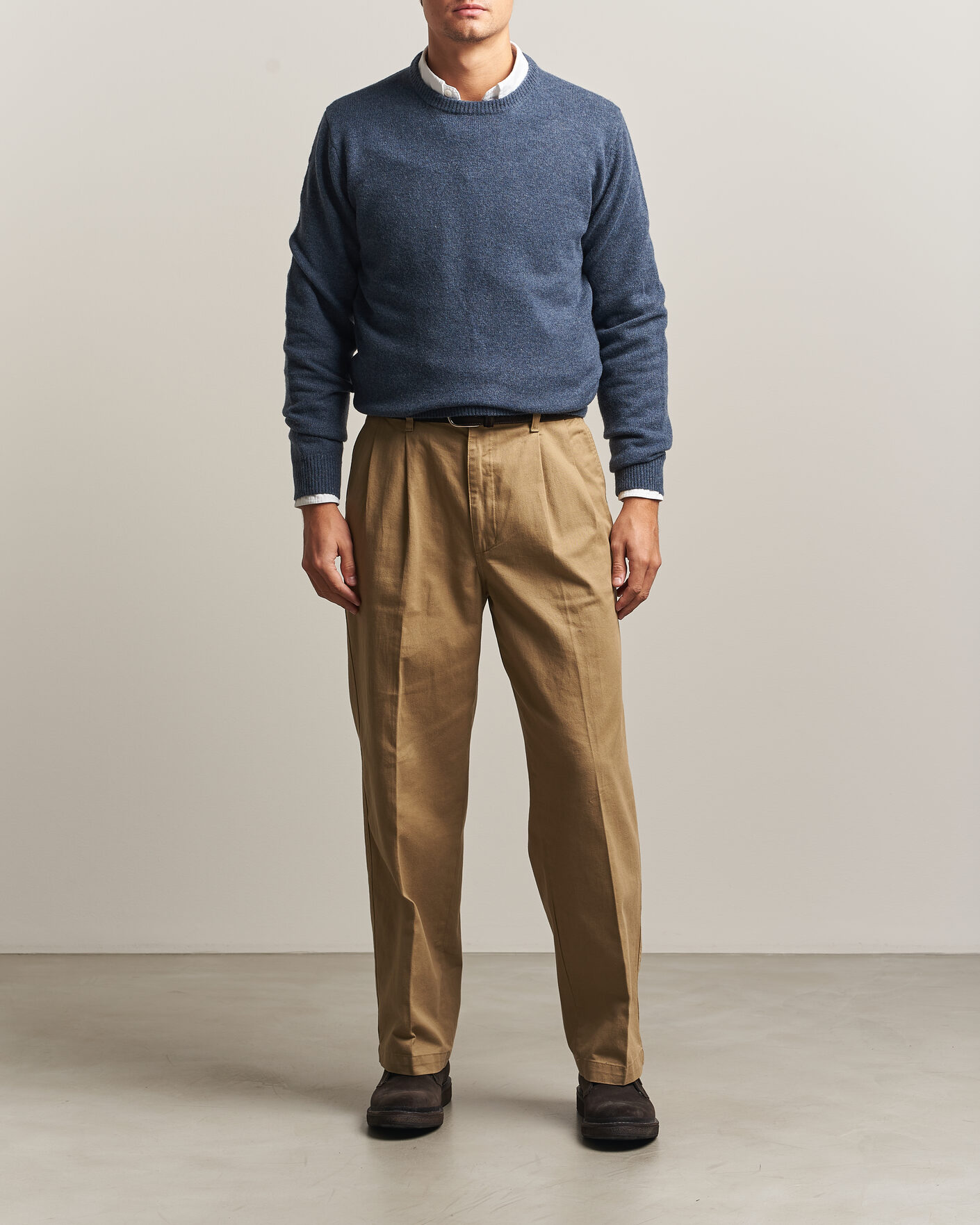 Herre | Gensere | Barbour Lifestyle | Patch Crew Dark Indigo
