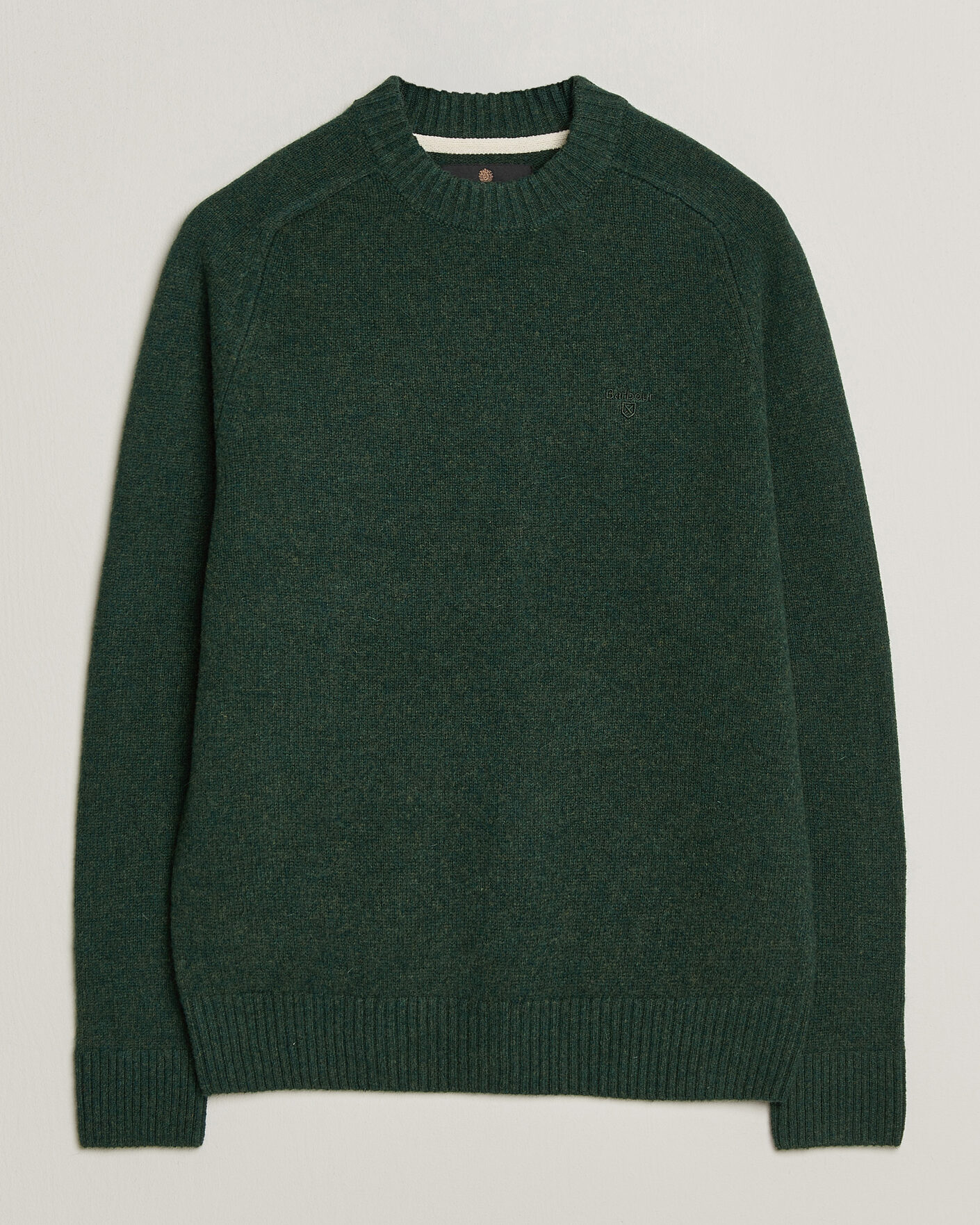 Herre | Gensere | Barbour Lifestyle | Newtown Lambswool Crewneck Sage