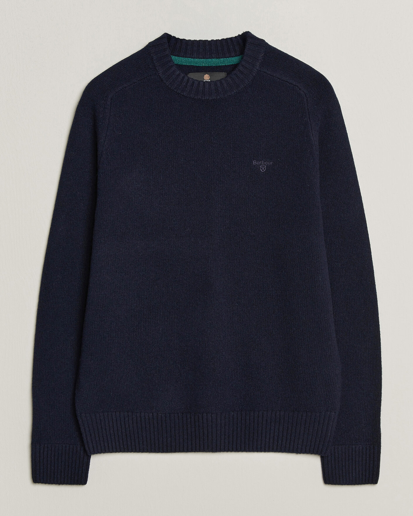 Herre | Gensere | Barbour Lifestyle | Newtown Lambswool Crewneck Navy