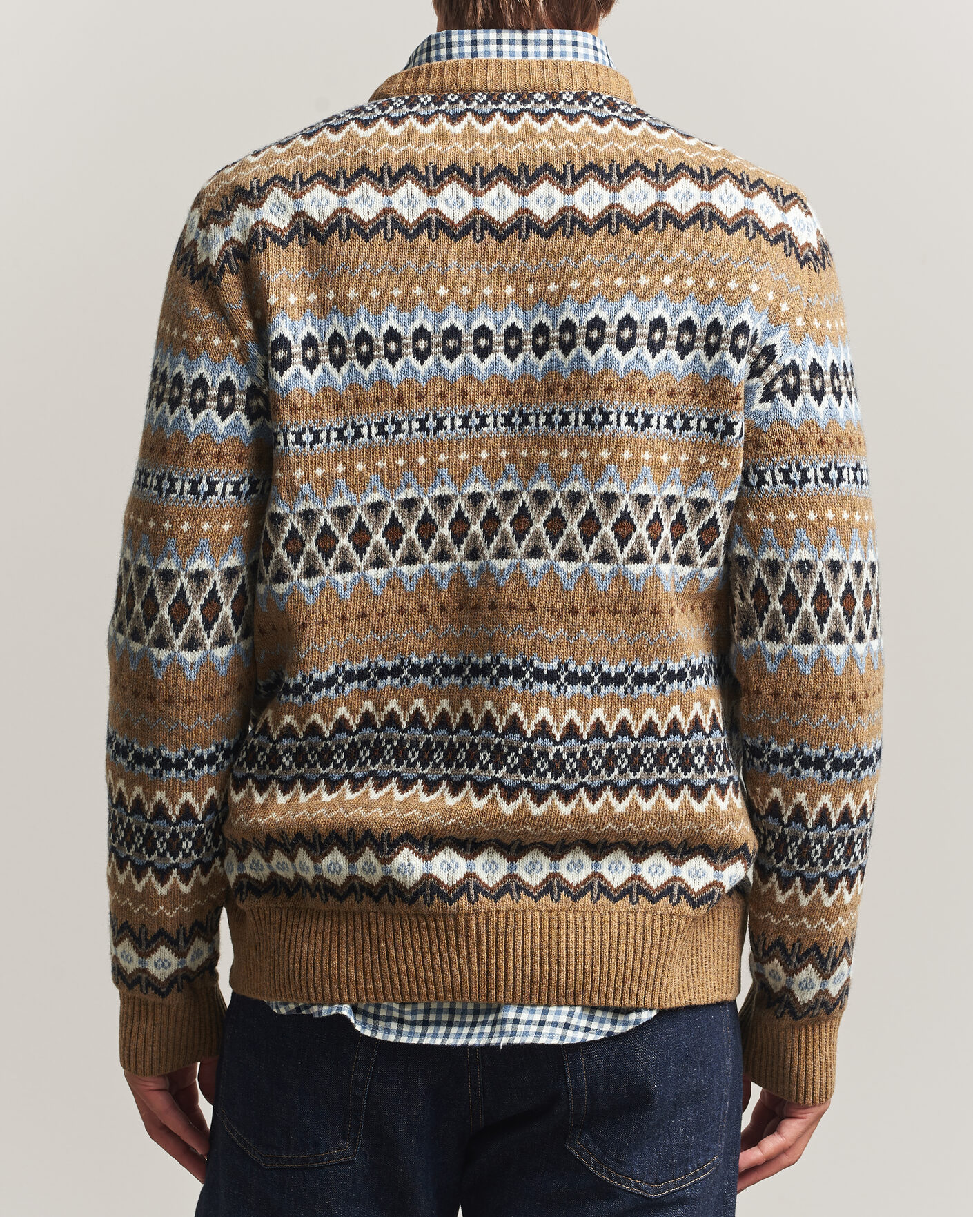 Herre | Gensere | Barbour Lifestyle | Case Fairisle Crew Trench