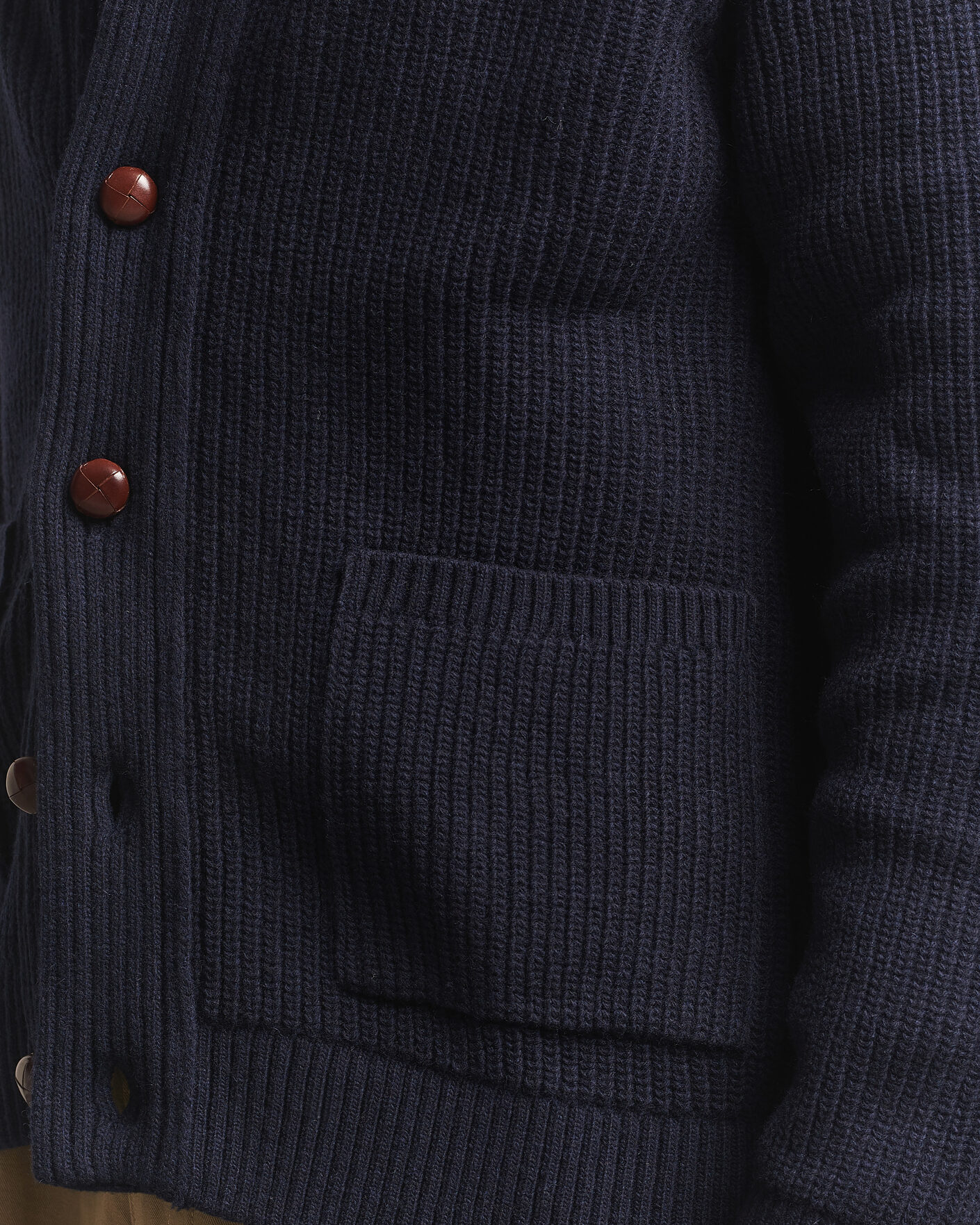Herre | Gensere | Barbour Lifestyle | Hartland Knitted Shawl Cardigan Navy