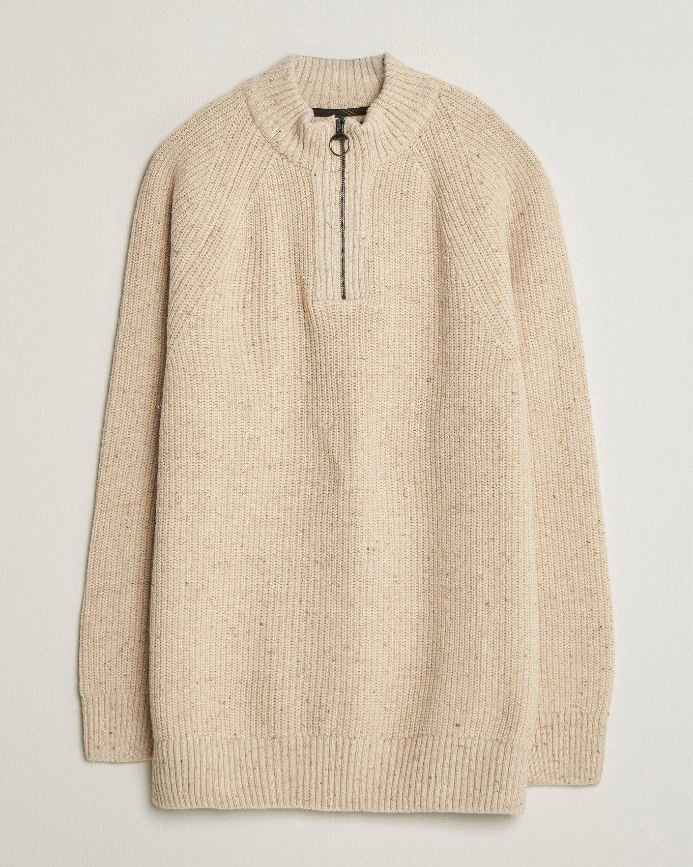 Herre | Gensere | Barbour Lifestyle | Essentials Donegal Half Zip Pearl