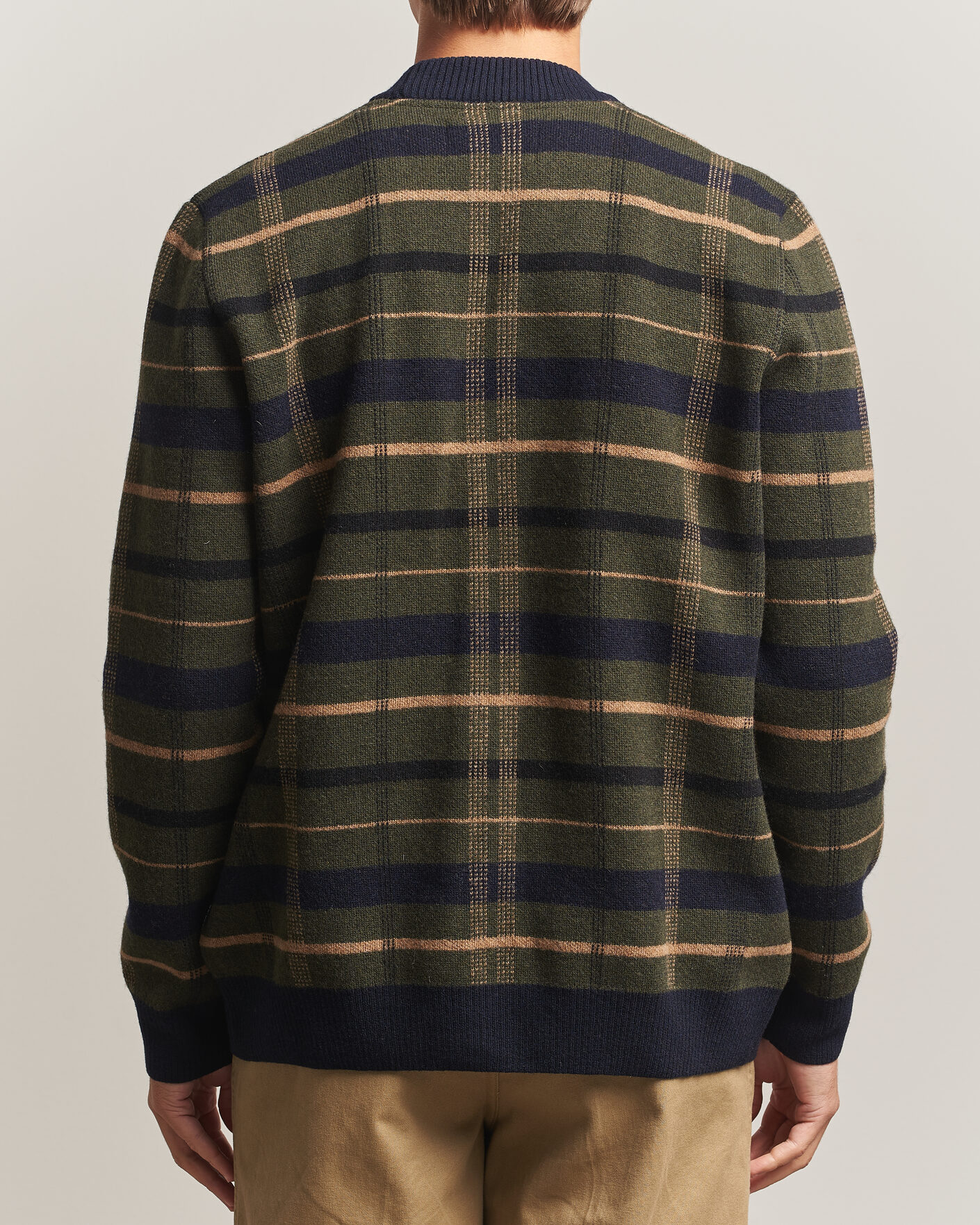 Herre | Gensere | Barbour Lifestyle | Kane Knitted Cardigan Navy