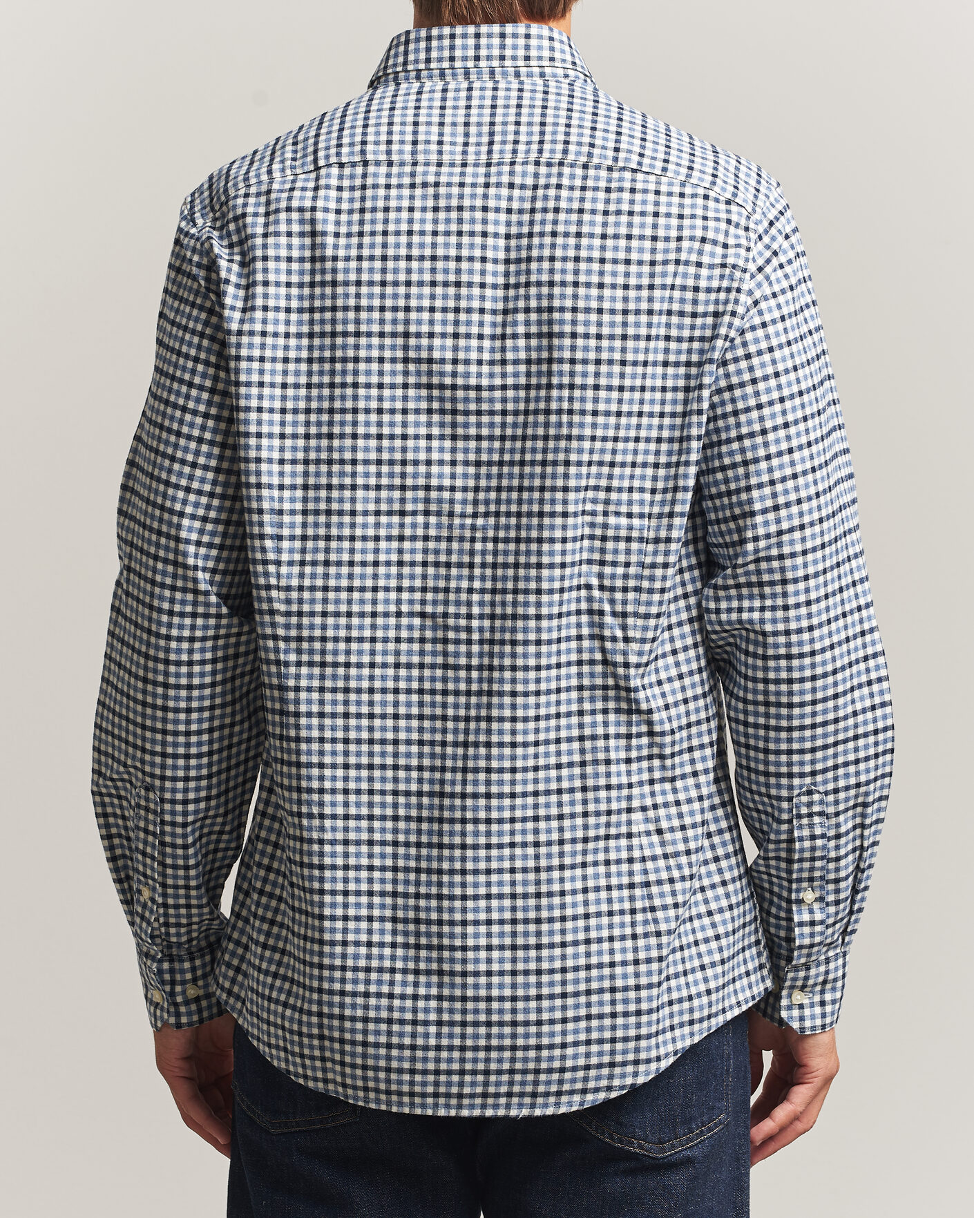 Herre | Skjorter | Barbour Lifestyle | Flannel Check Shirt Shadow Classic