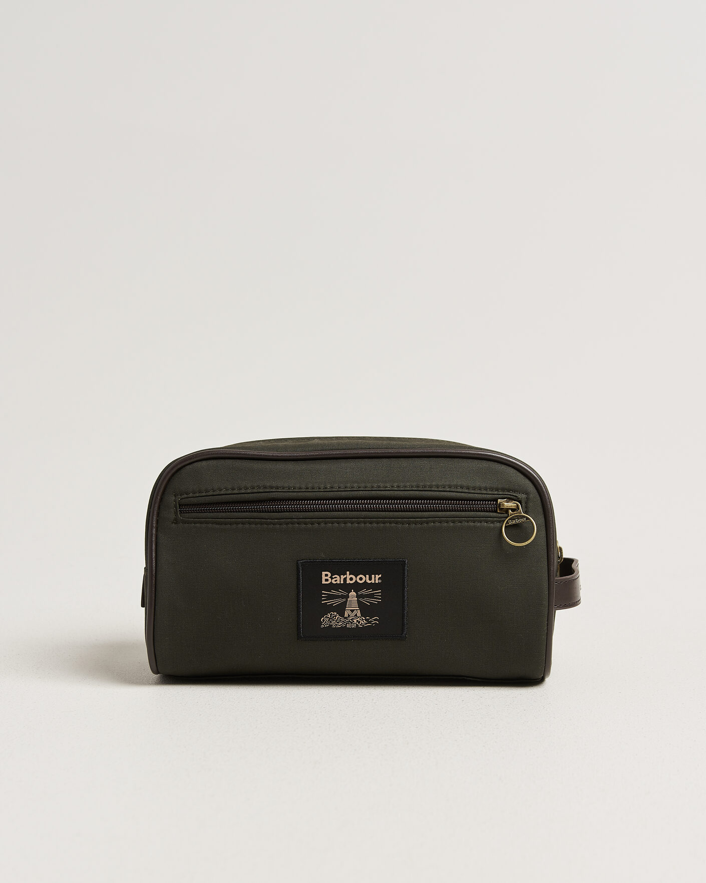 Herre | Vesker | Barbour Lifestyle | Waxed Washbag Olive