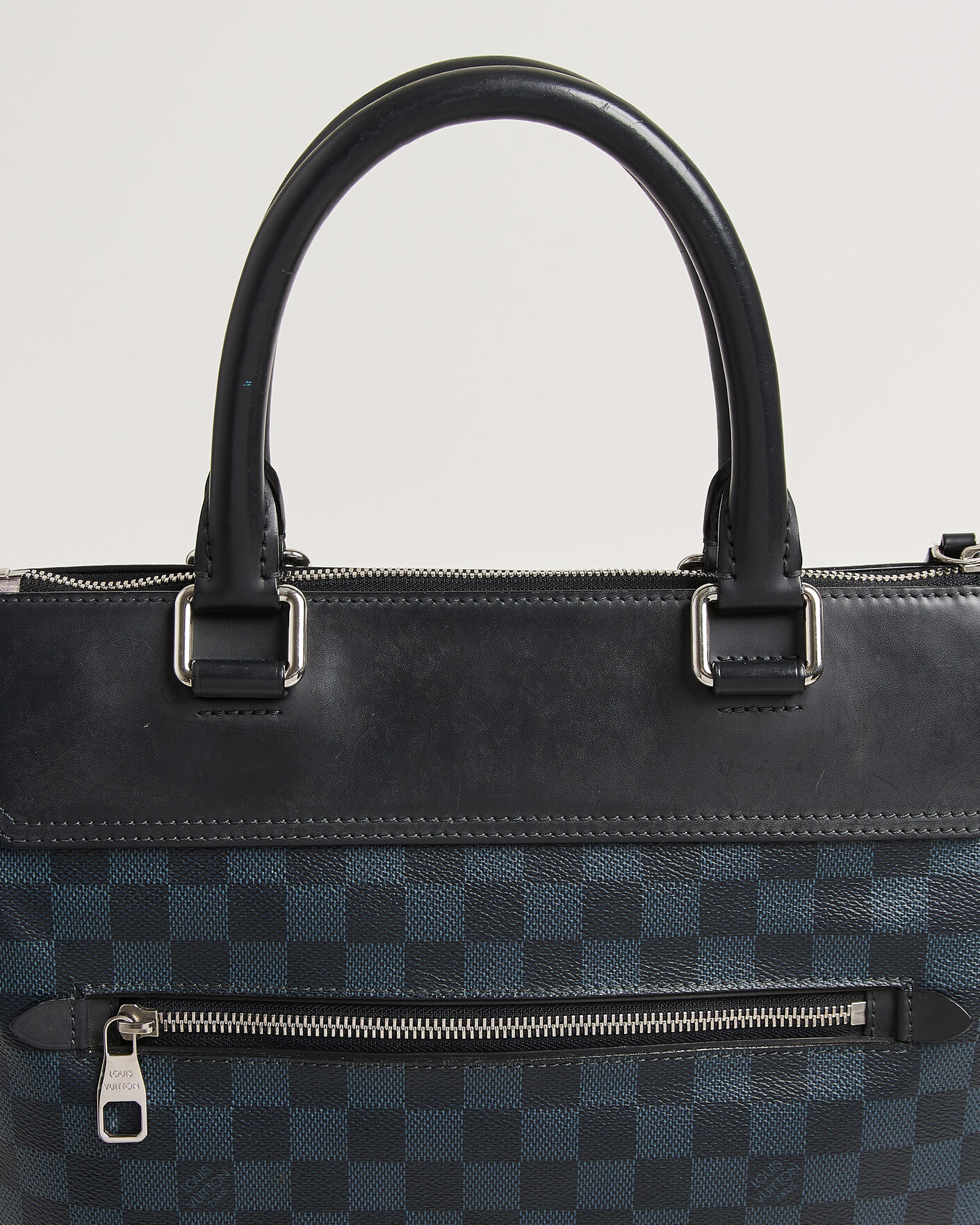 Herre | Pre-Owned & Vintage Bags | Louis Vuitton Pre-Owned | Greenwich Tote Bag Damier Cobalt