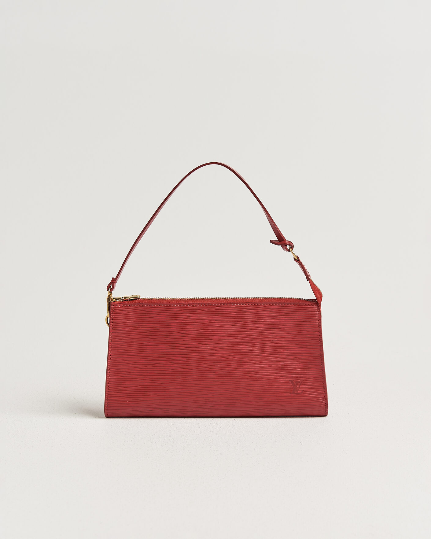 Herre | Pre-Owned & Vintage Bags | Louis Vuitton Pre-Owned | Pochette Accessoires Epi Leather Red