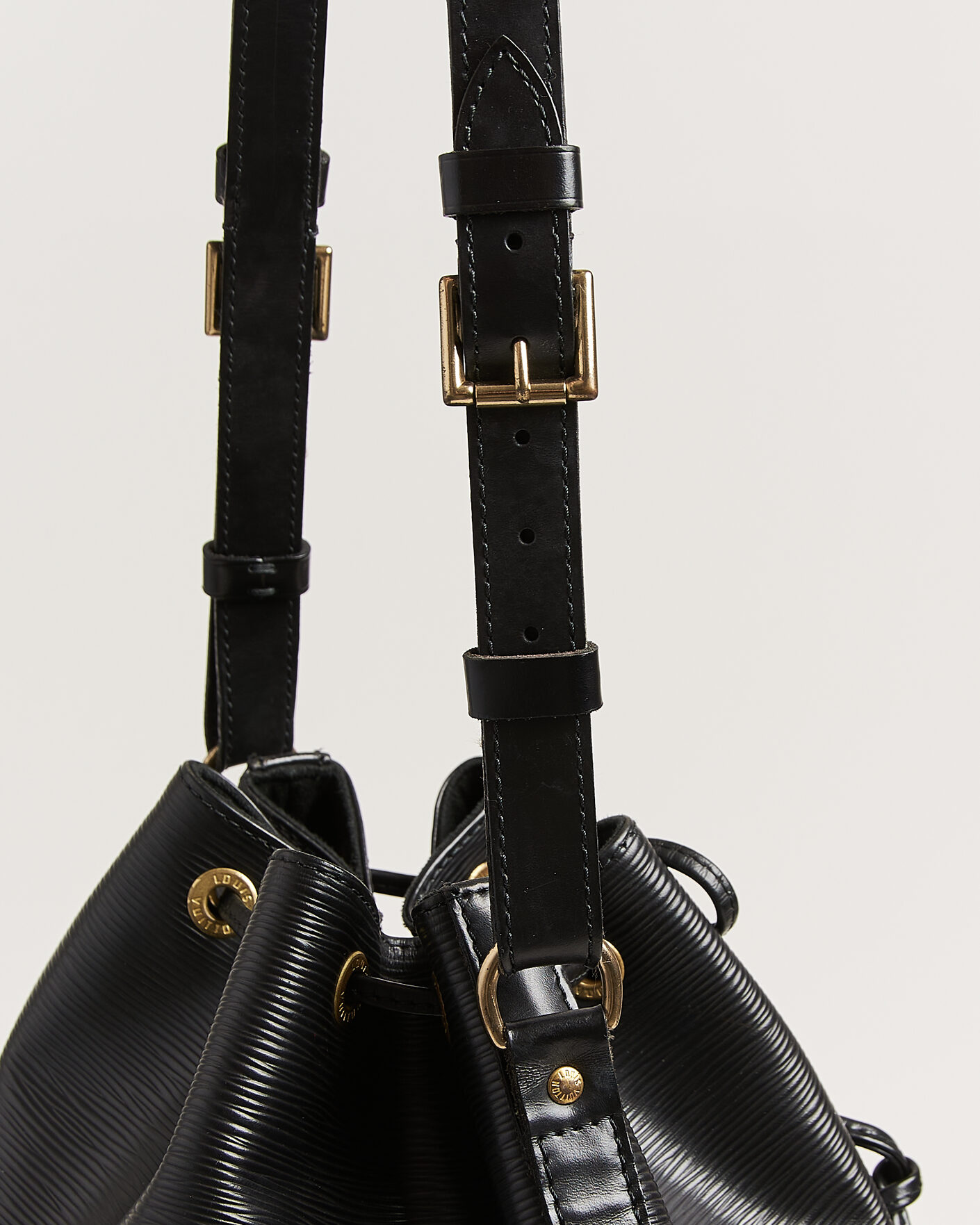 Herre | Pre-Owned & Vintage Bags | Louis Vuitton Pre-Owned | Petit Noé Epi Leather Black