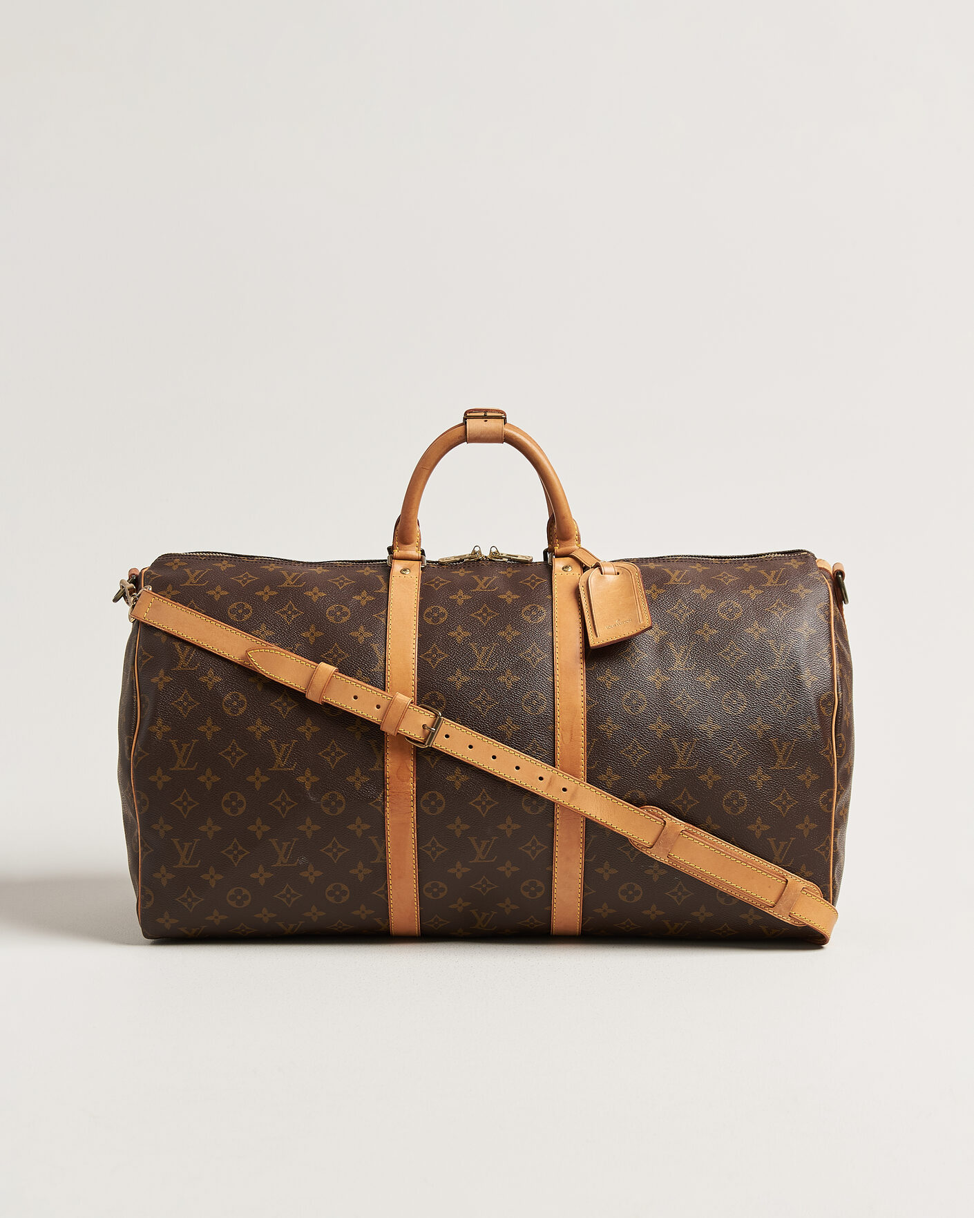 Herre | Pre-Owned & Vintage Bags | Louis Vuitton Pre-Owned | Keepall Bandouliére 55 Monogram