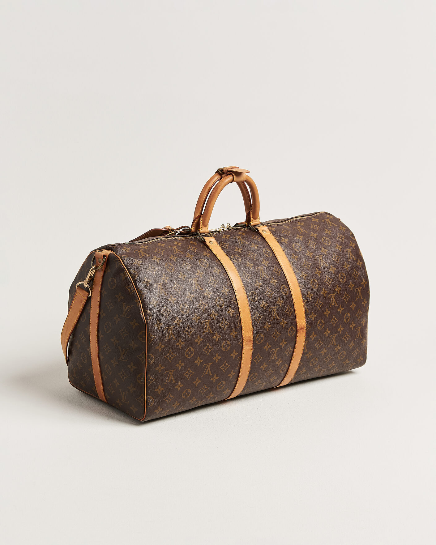 Herre | Pre-Owned & Vintage Bags | Louis Vuitton Pre-Owned | Keepall Bandouliére 55 Monogram