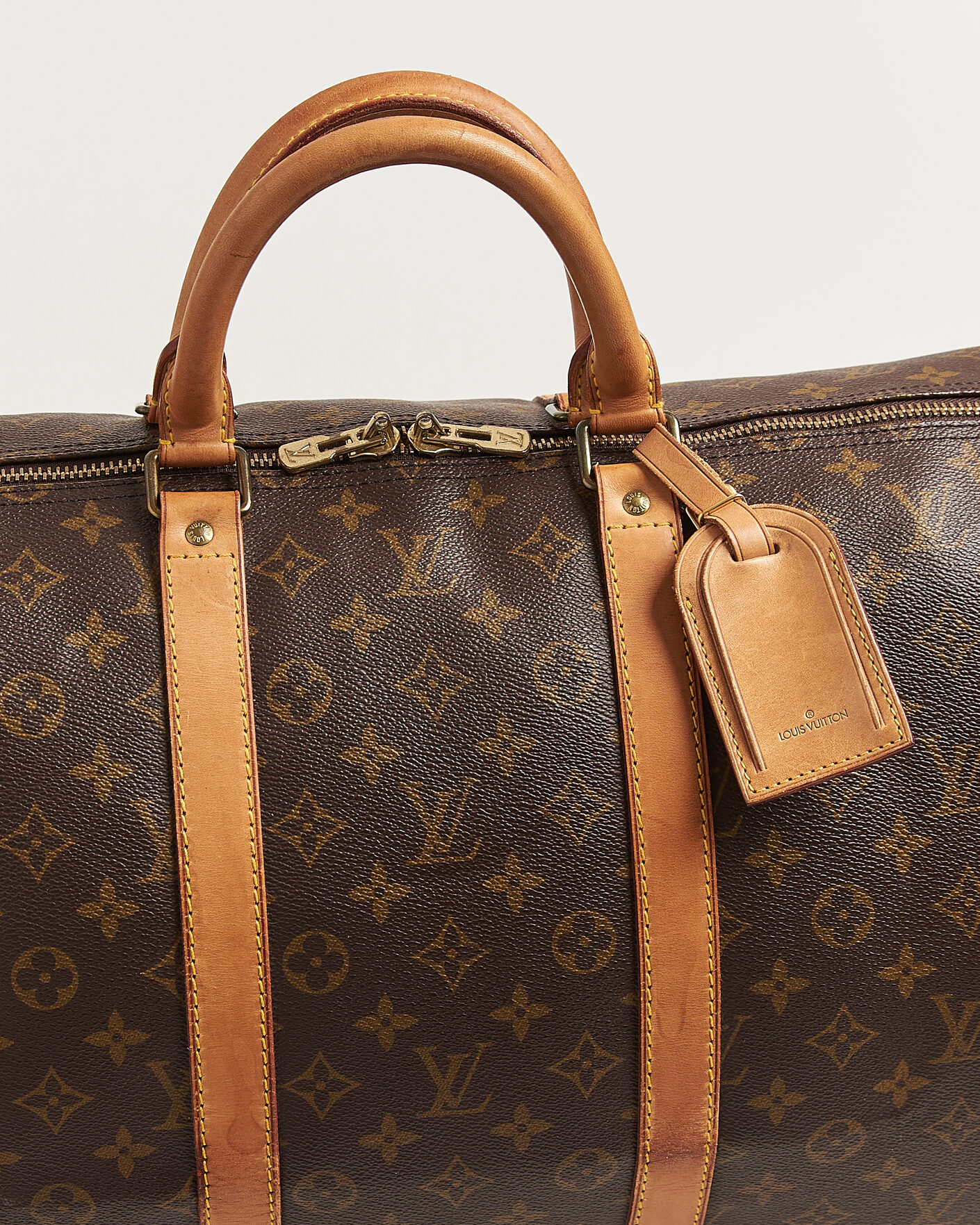 Herre | Pre-Owned & Vintage Bags | Louis Vuitton Pre-Owned | Keepall Bandouliére 55 Monogram