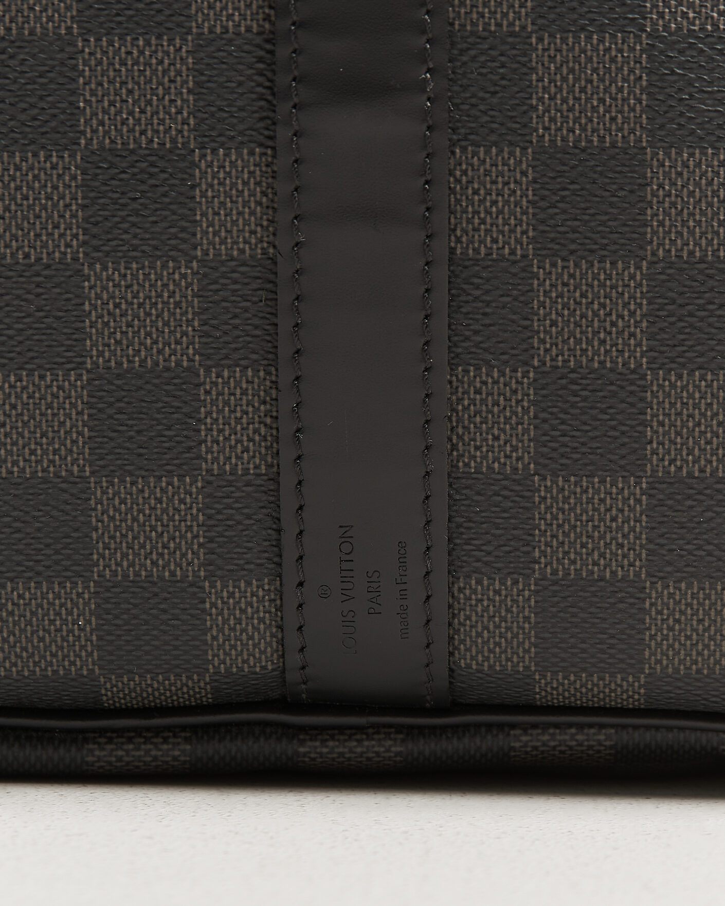 Herre | Pre-Owned & Vintage Bags | Louis Vuitton Pre-Owned | Keepall Bandouliére 55 Damier Graphite