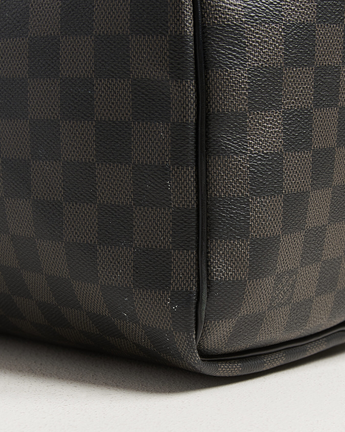 Herre | Pre-Owned & Vintage Bags | Louis Vuitton Pre-Owned | Keepall Bandouliére 55 Damier Graphite