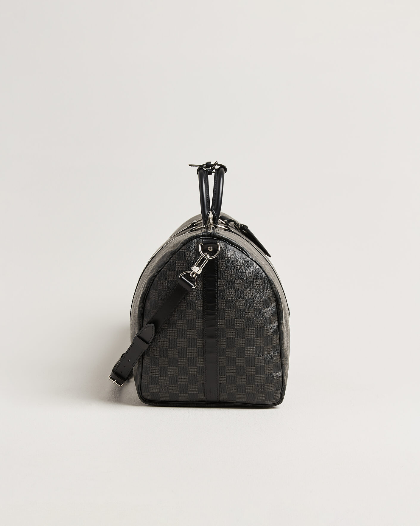 Herre | Pre-Owned & Vintage Bags | Louis Vuitton Pre-Owned | Keepall Bandouliére 55 Damier Graphite