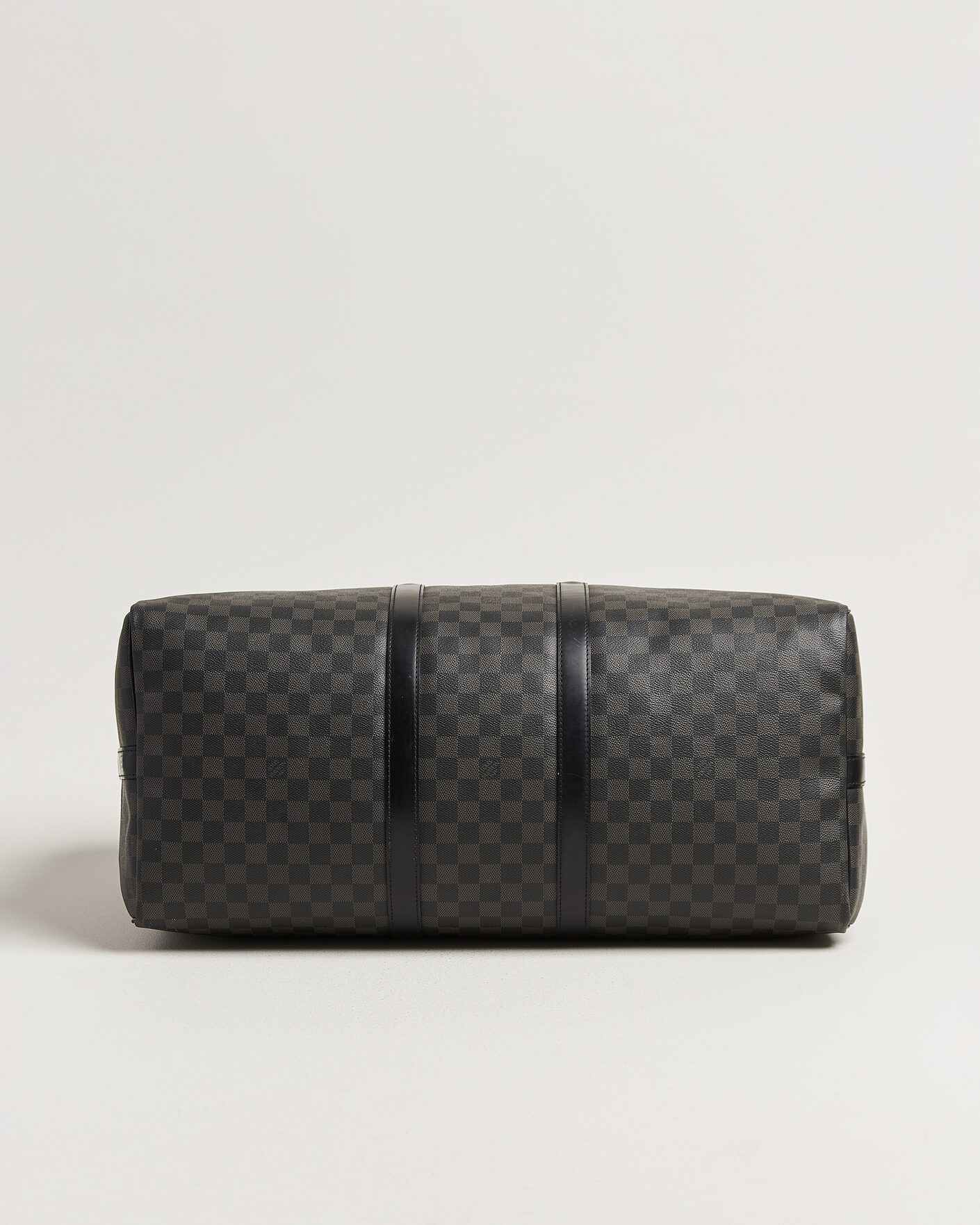 Herre | Pre-Owned & Vintage Bags | Louis Vuitton Pre-Owned | Keepall Bandouliére 55 Damier Graphite