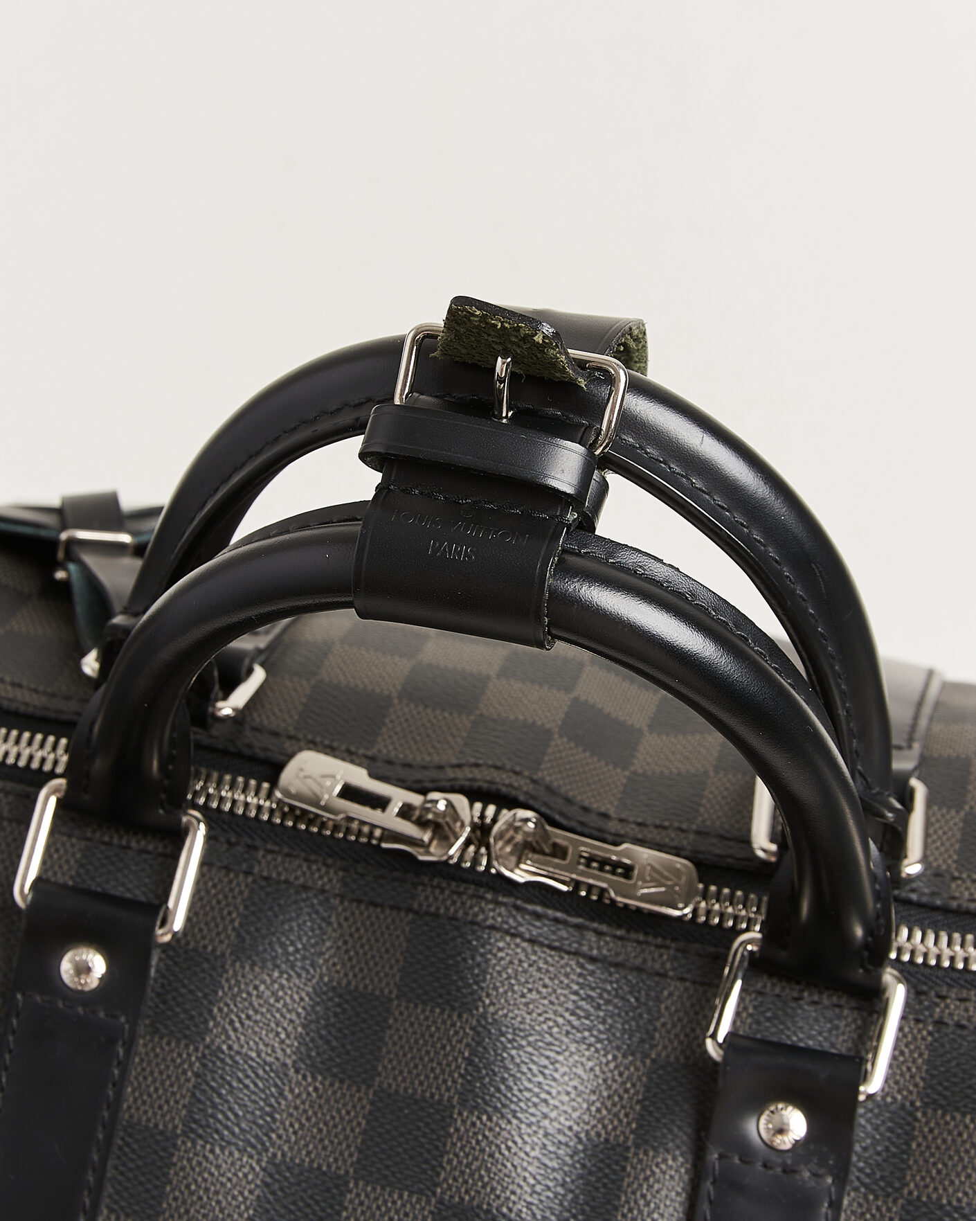 Herre | Pre-Owned & Vintage Bags | Louis Vuitton Pre-Owned | Keepall Bandouliére 55 Damier Graphite