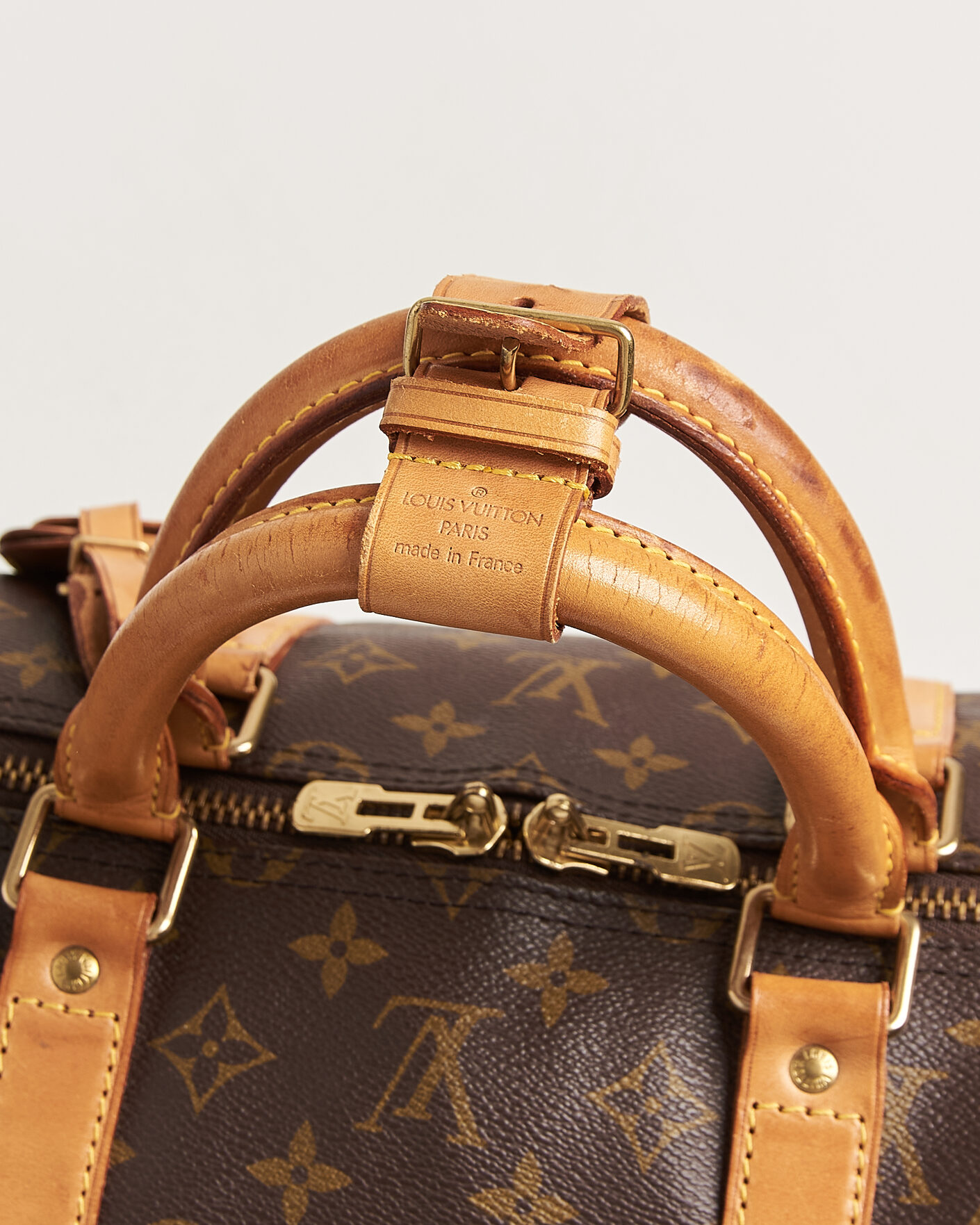 Herre | Louis Vuitton Pre-Owned Keepall Bandouliére 55 Monogram | Louis Vuitton Pre-Owned | Keepall Bandouliére 55 Monogram