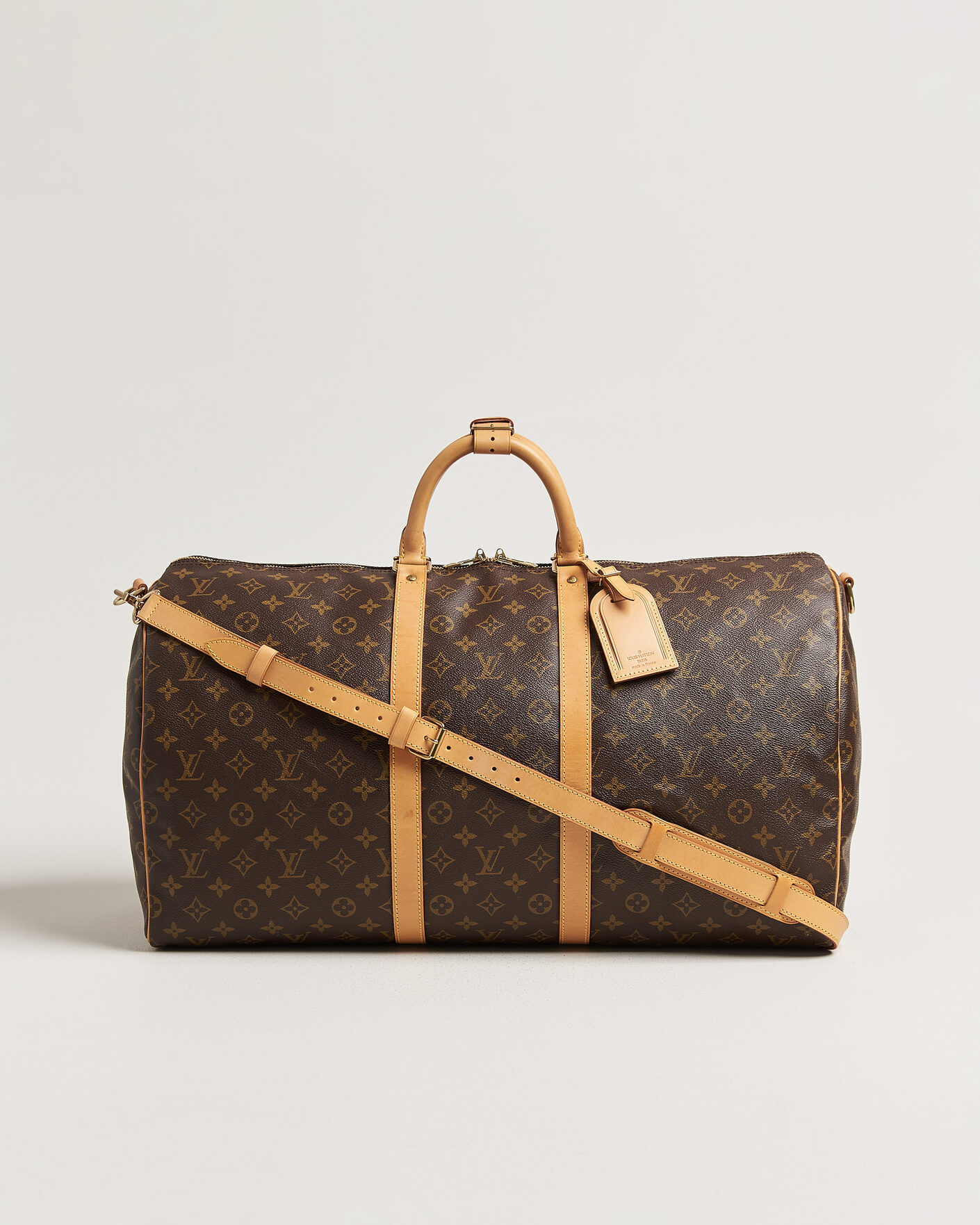 Herre | Pre-Owned & Vintage Bags | Louis Vuitton Pre-Owned | Keepall Bandouliére 55 Monogram