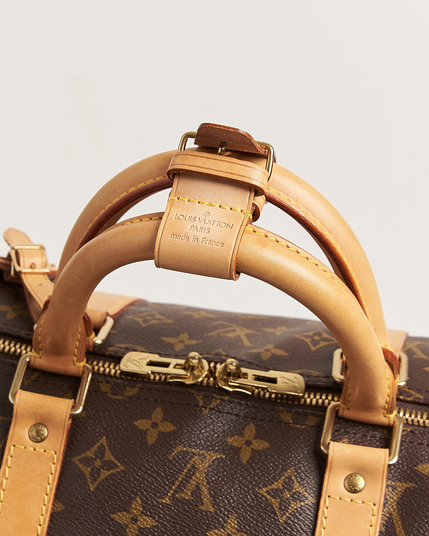 Herre | Pre-Owned & Vintage Bags | Louis Vuitton Pre-Owned | Keepall Bandouliére 55 Monogram