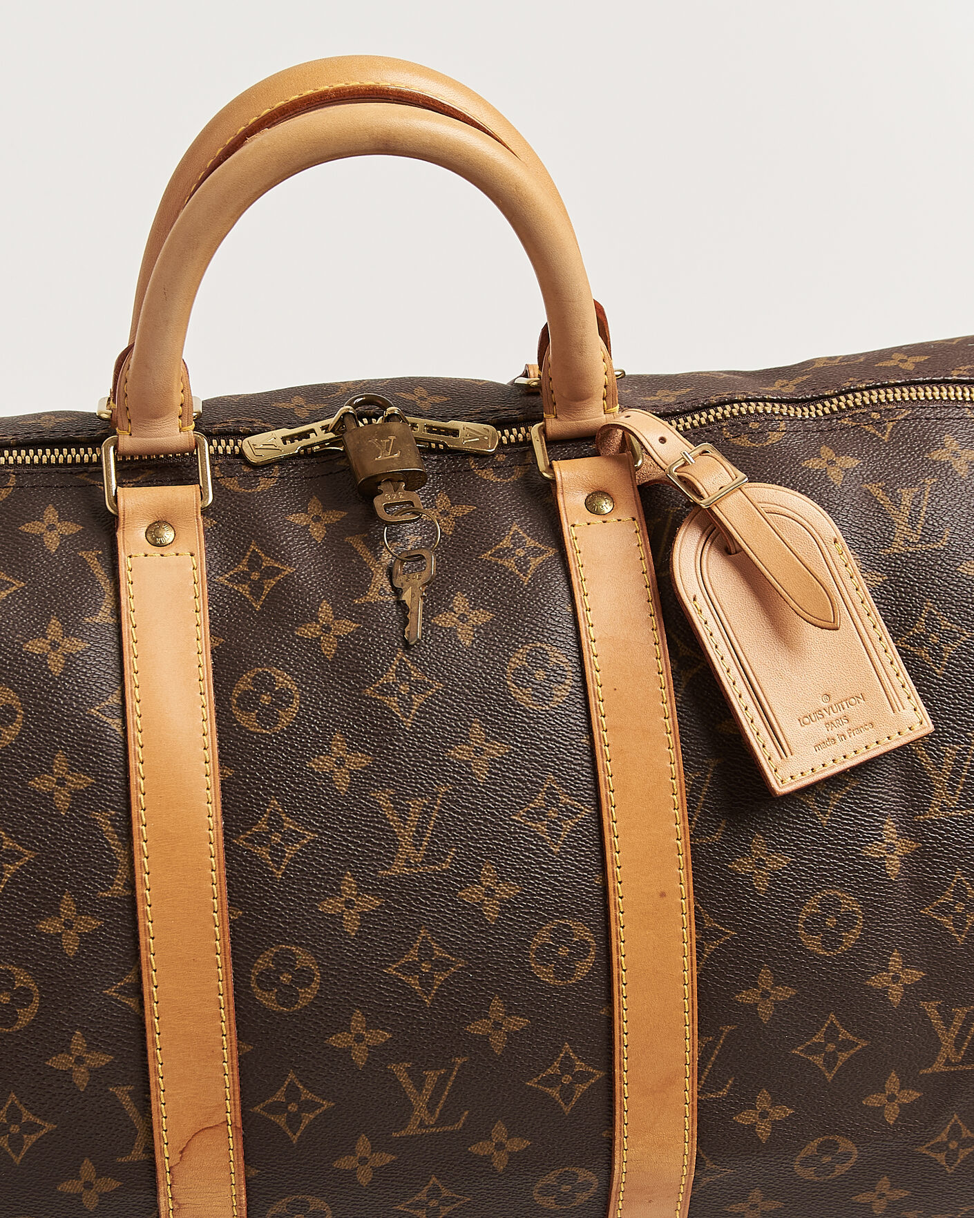 Herre | Pre-Owned & Vintage Bags | Louis Vuitton Pre-Owned | Keepall Bandouliére 55 Monogram