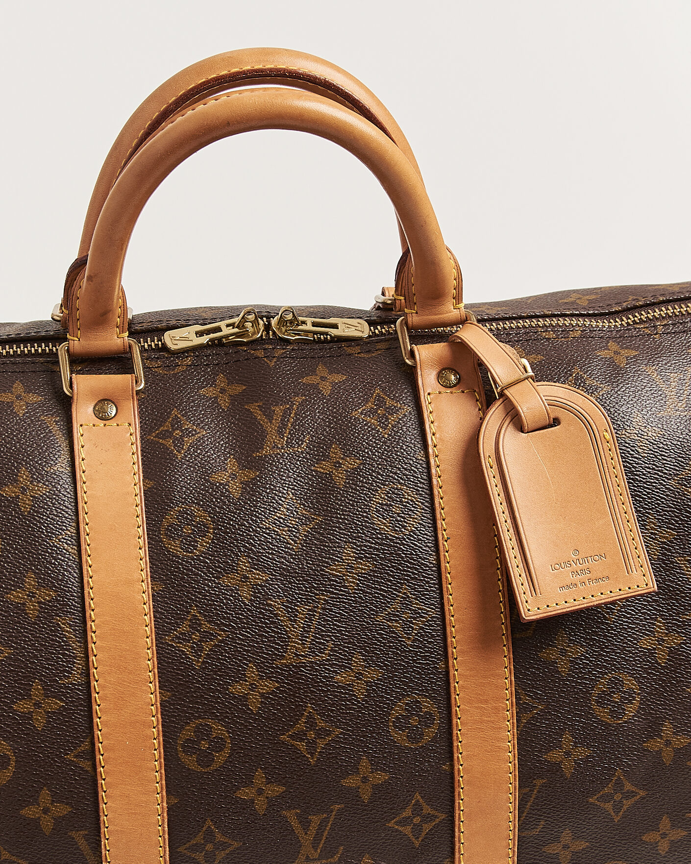 Herre | Pre-Owned & Vintage Bags | Louis Vuitton Pre-Owned | Keepall Bandouliére 55 Monogram
