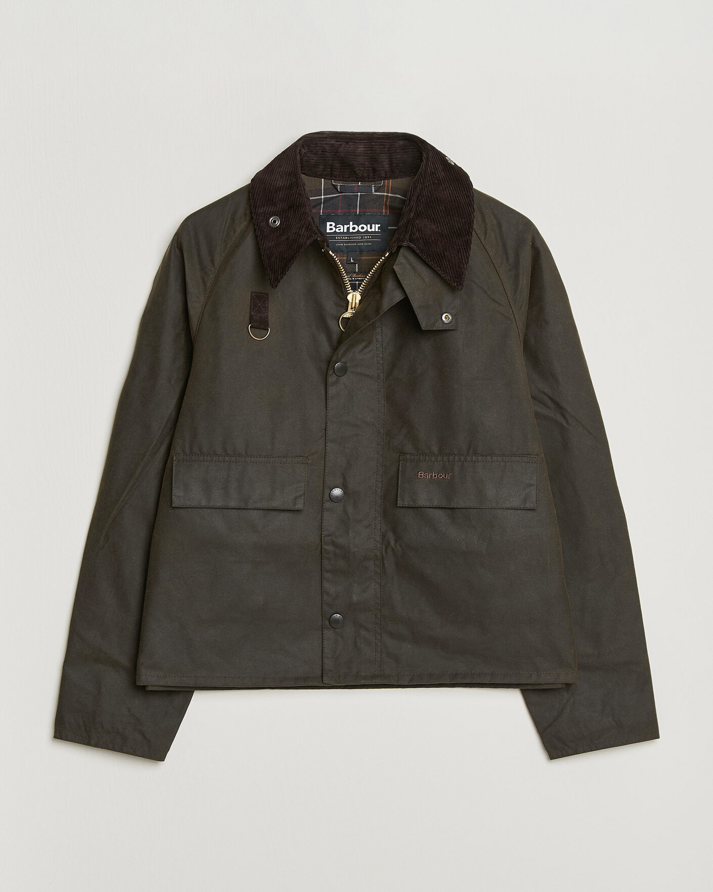 Herre | Jakker | Barbour Heritage | Spey Wax Jacket Olive
