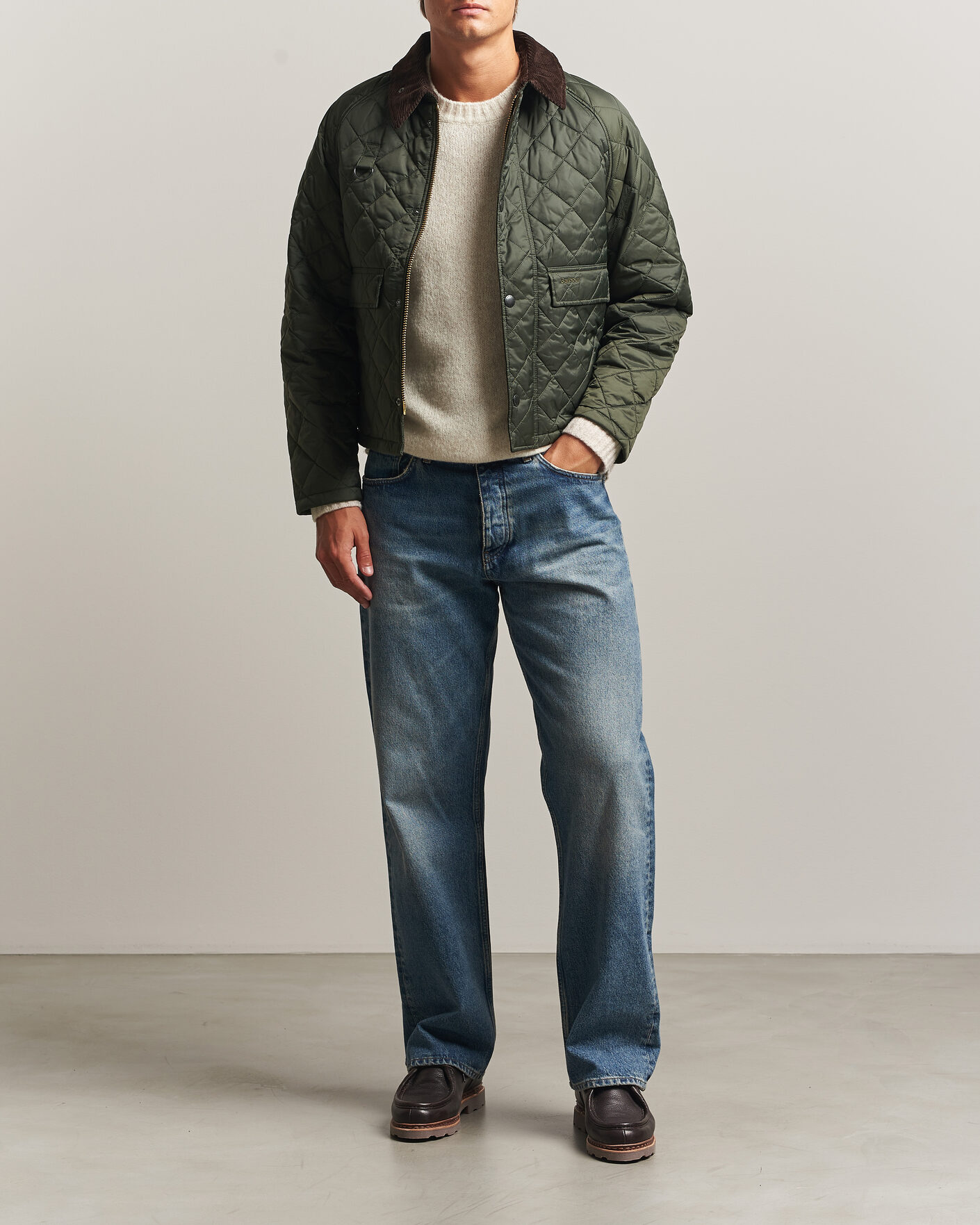 Herre | Jakker | Barbour Heritage | Spey Quilted Jacket Sage