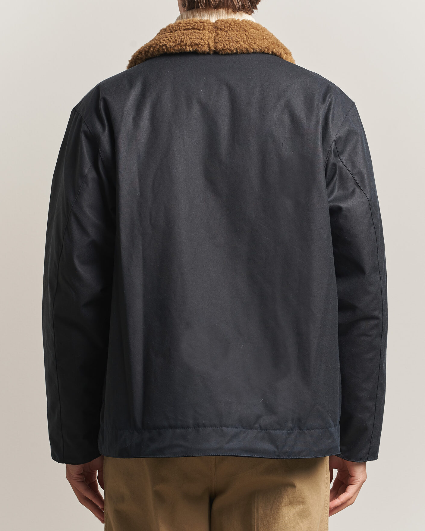 Herre | Jakker | Barbour Heritage | Macklow Wax Jacket Navy