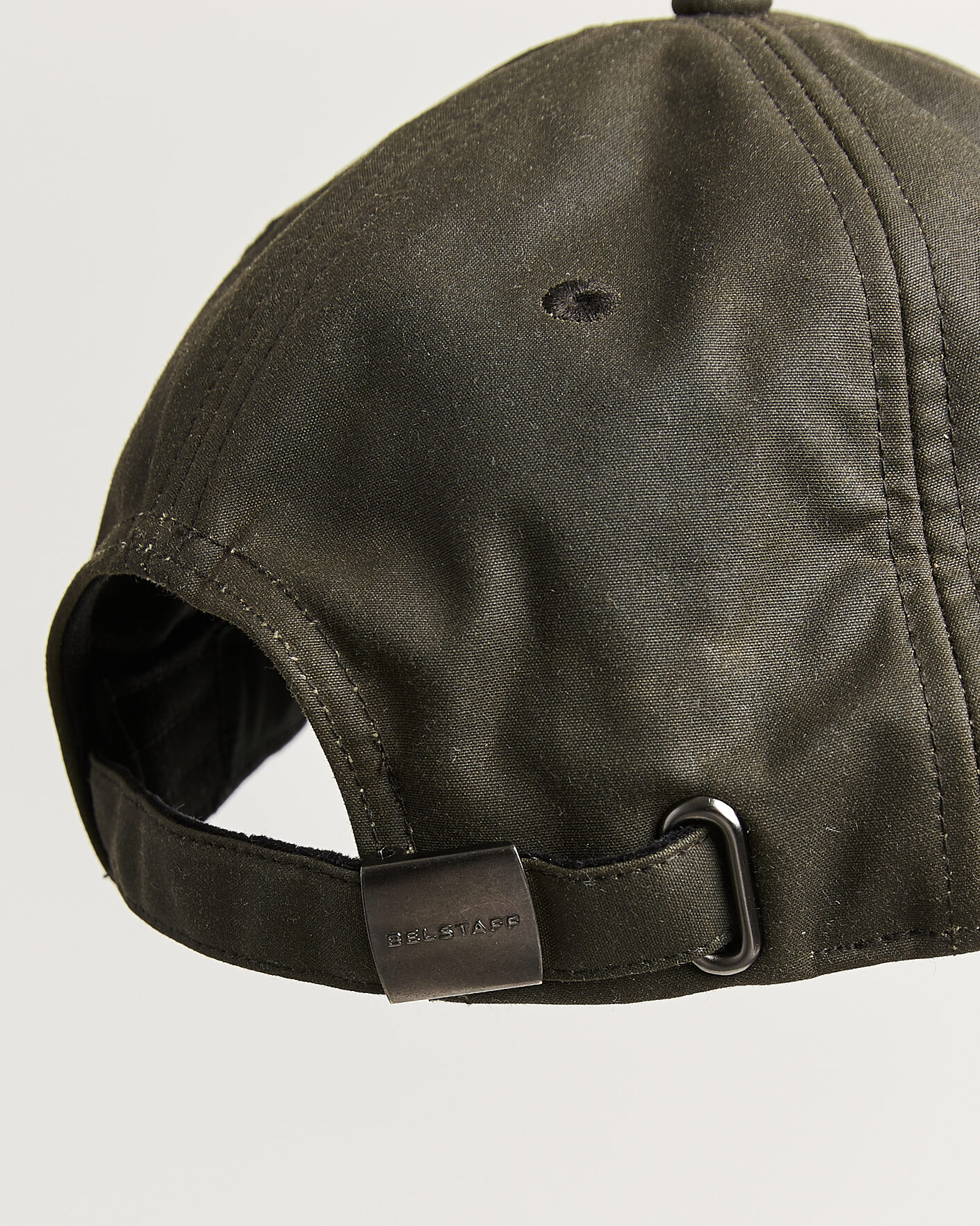 Herre | Hatter og capser | Belstaff | Phoenix Wax Logo Cap Faded Olive