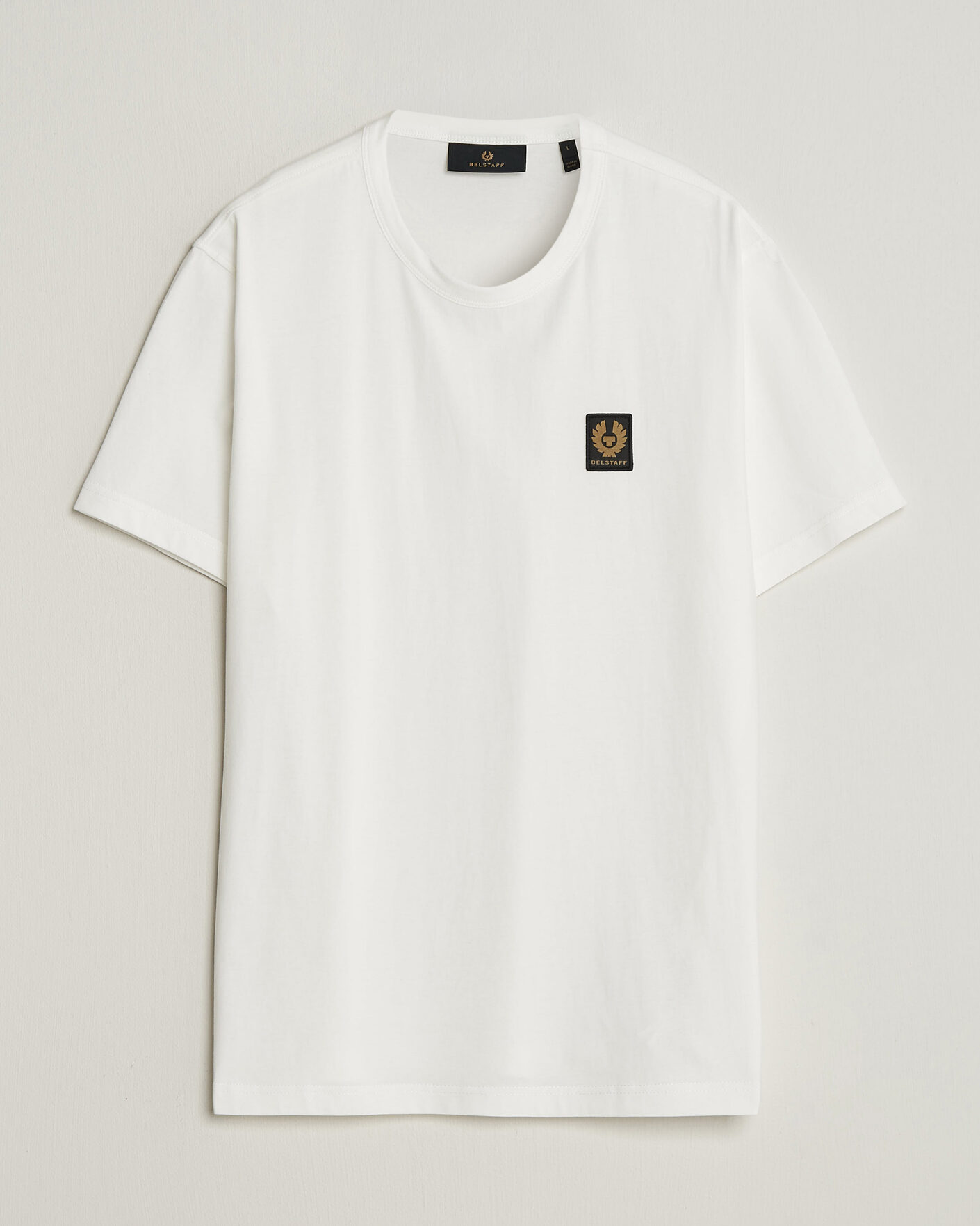 Herre | T-Shirts | Belstaff | Signature Crew Neck T-Shirt White