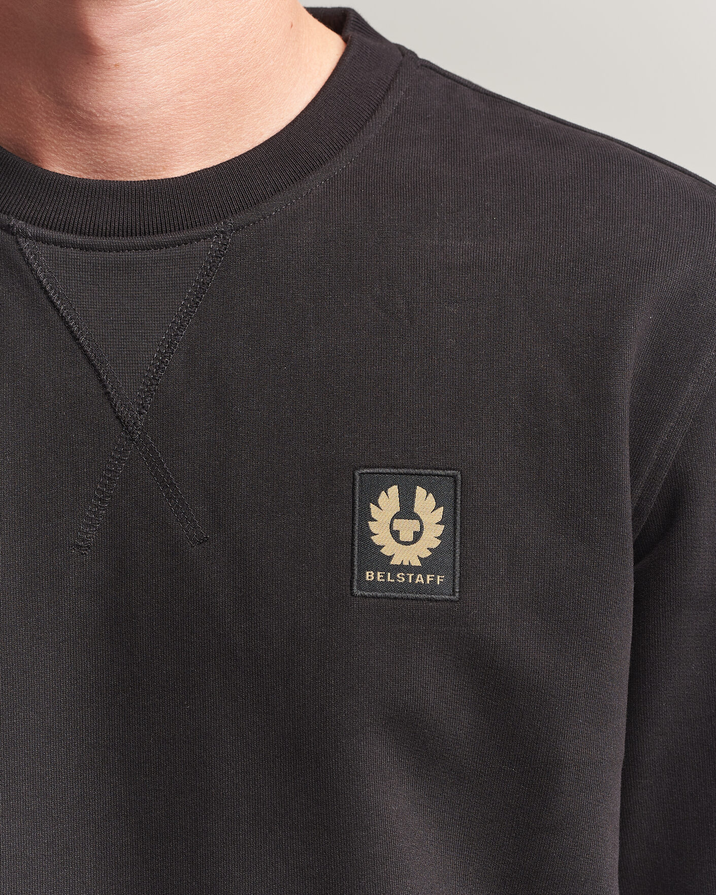 Herre | Gensere | Belstaff | Signature Crew Neck Sweatshirt Black