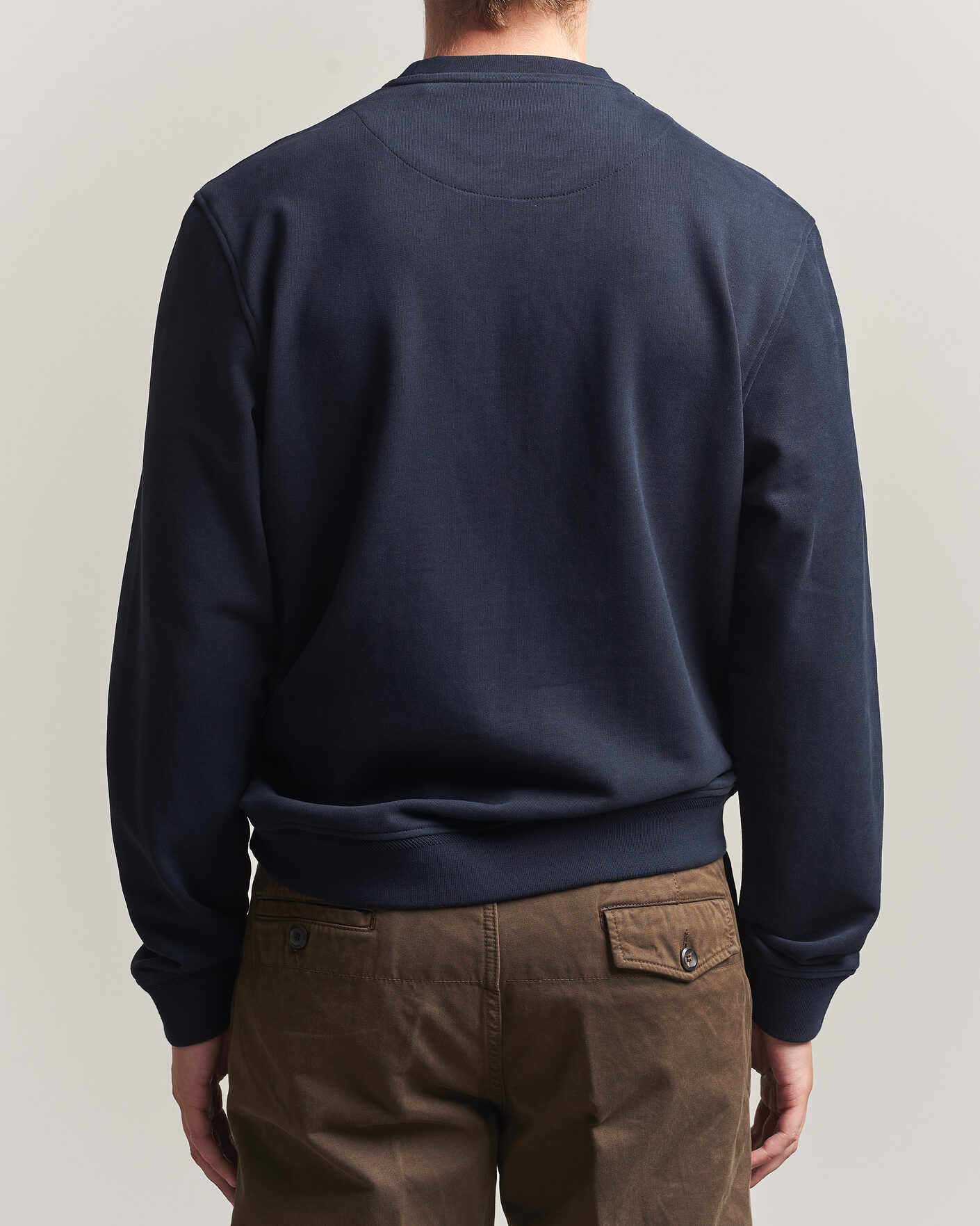 Herre | Gensere | Belstaff | Signature Crew Neck Sweatshirt Dark Ink