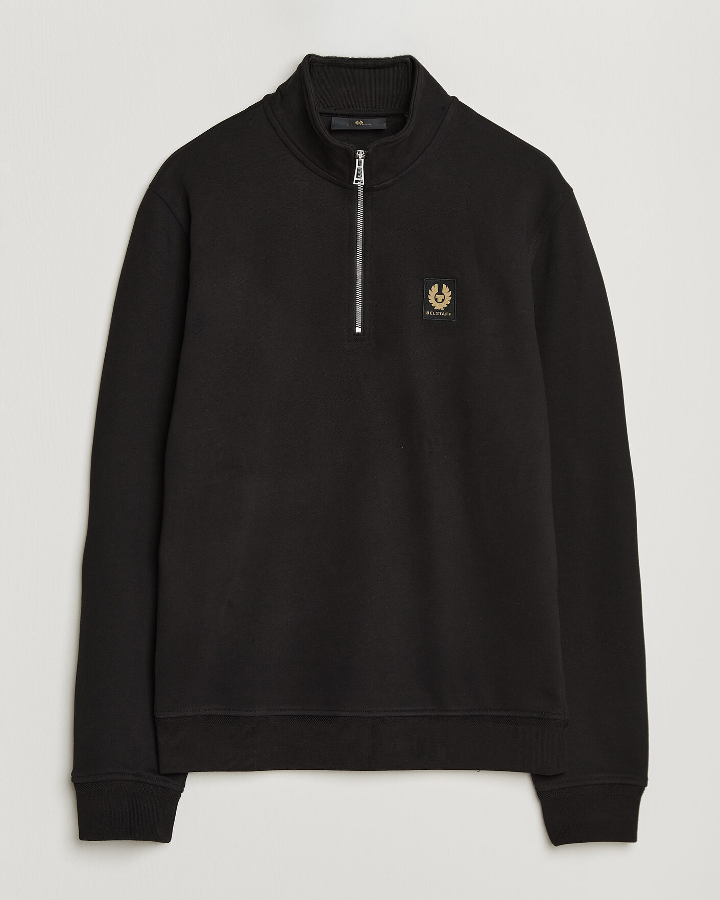 Herre | Gensere | Belstaff | Signature Half Zip Sweatshirt Black