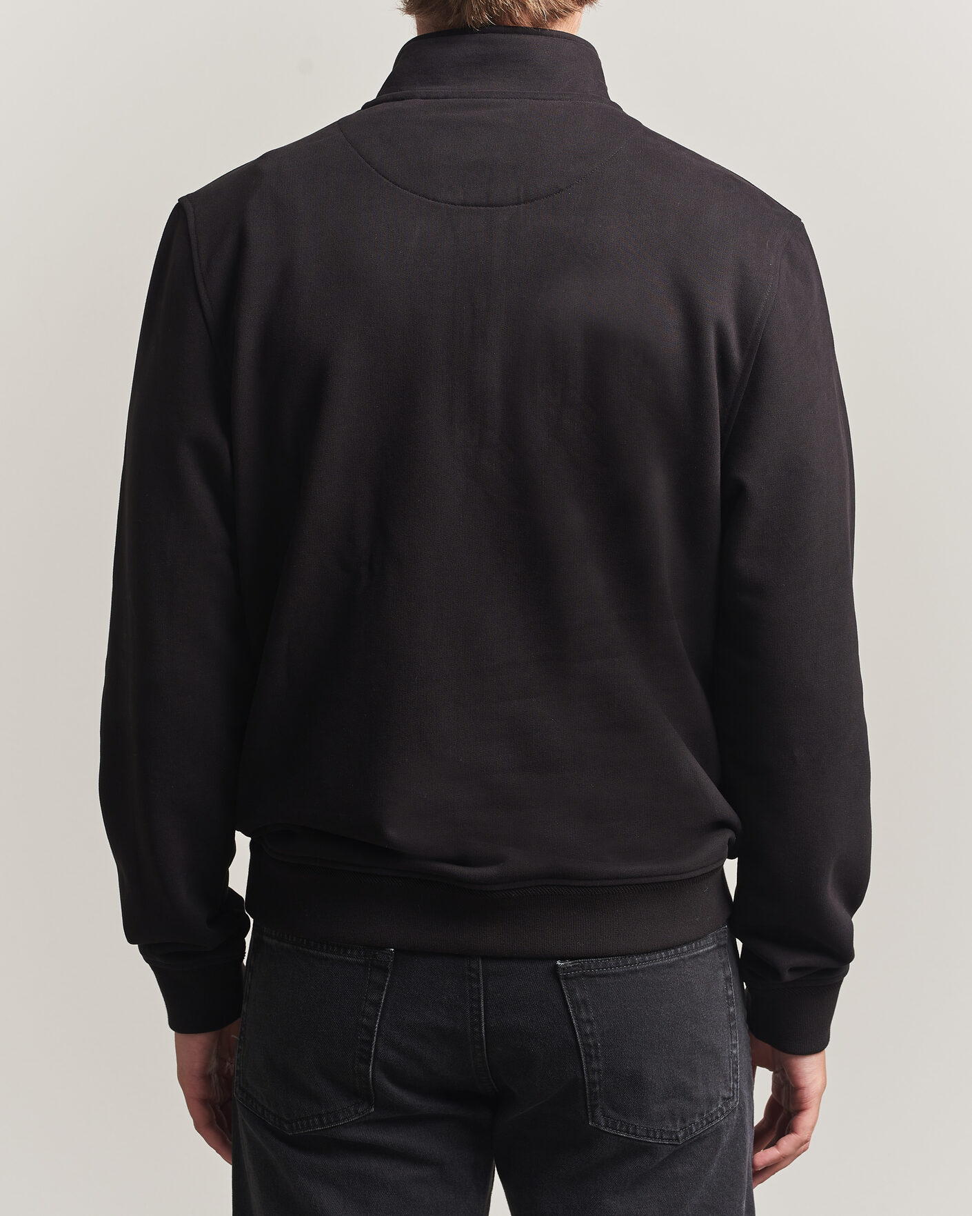 Herre | Gensere | Belstaff | Signature Half Zip Sweatshirt Black