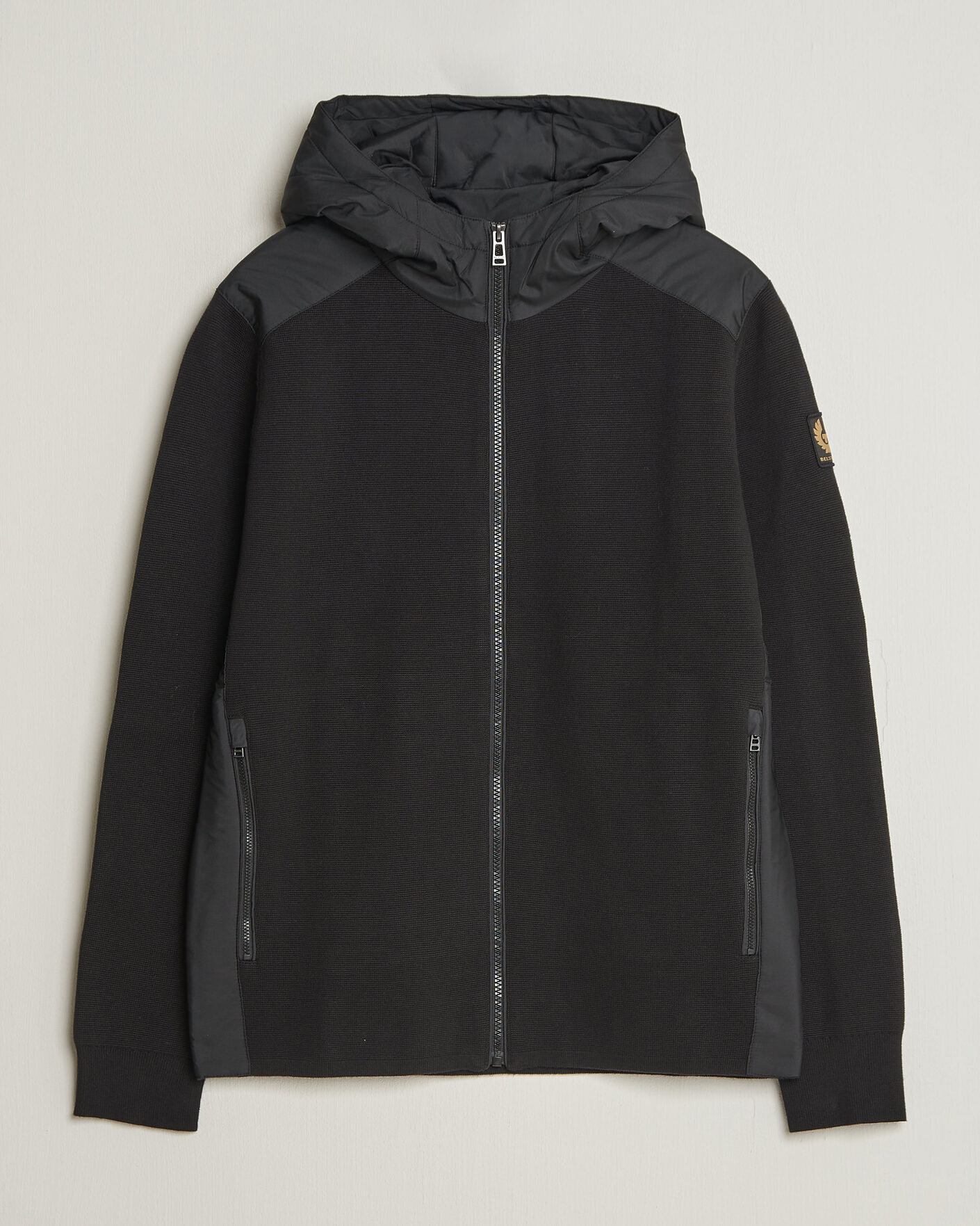 Herre | Jakker | Belstaff | Console Hooded Hybrid Jacket Black