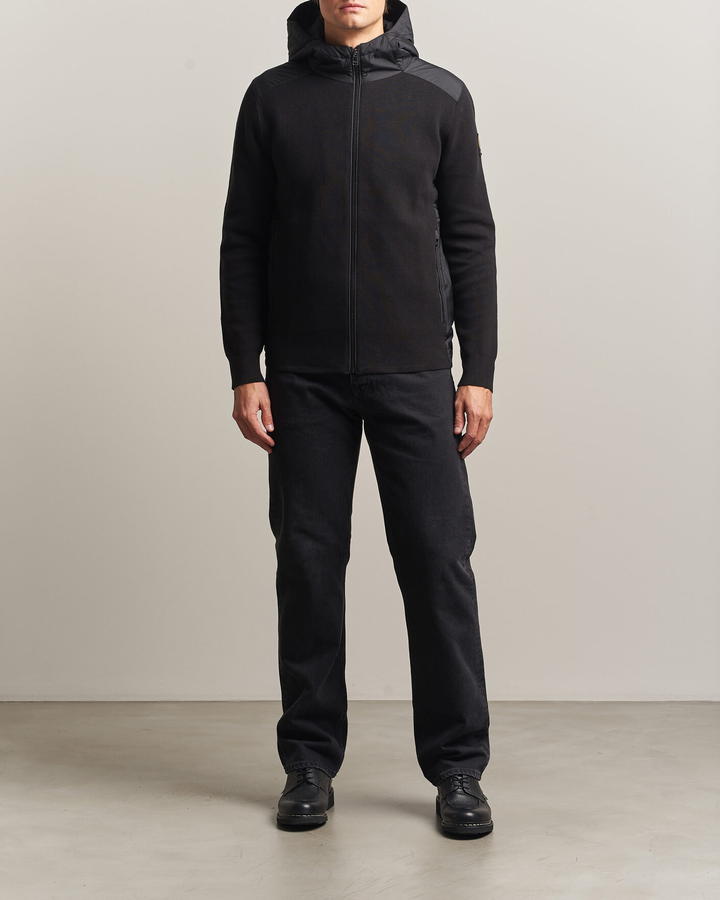 Herre | Jakker | Belstaff | Console Hooded Hybrid Jacket Black