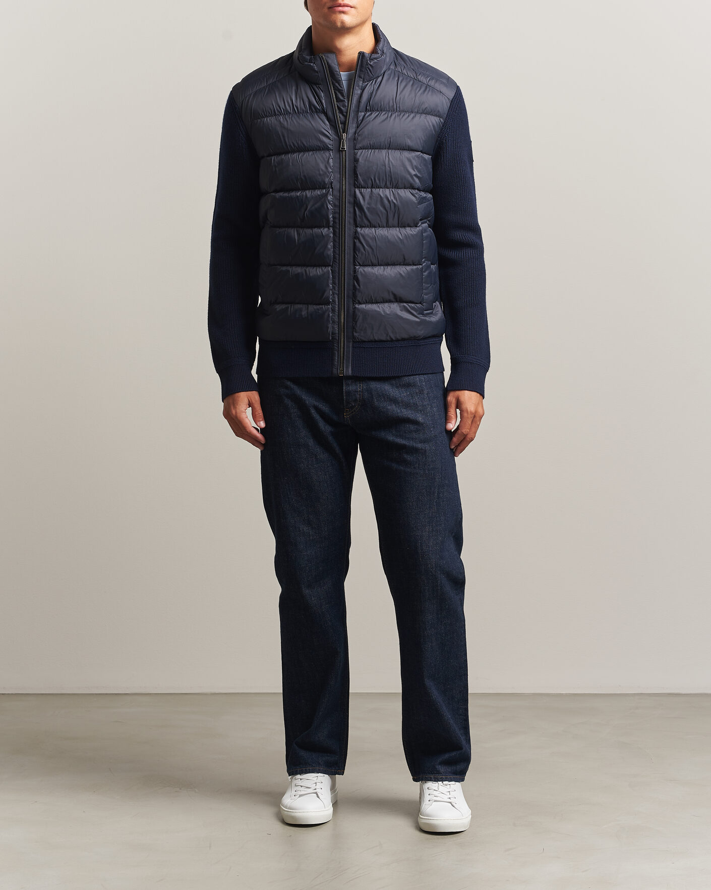Herre | Jakker | Belstaff | Compound Hybrid Jacket Dark Ink