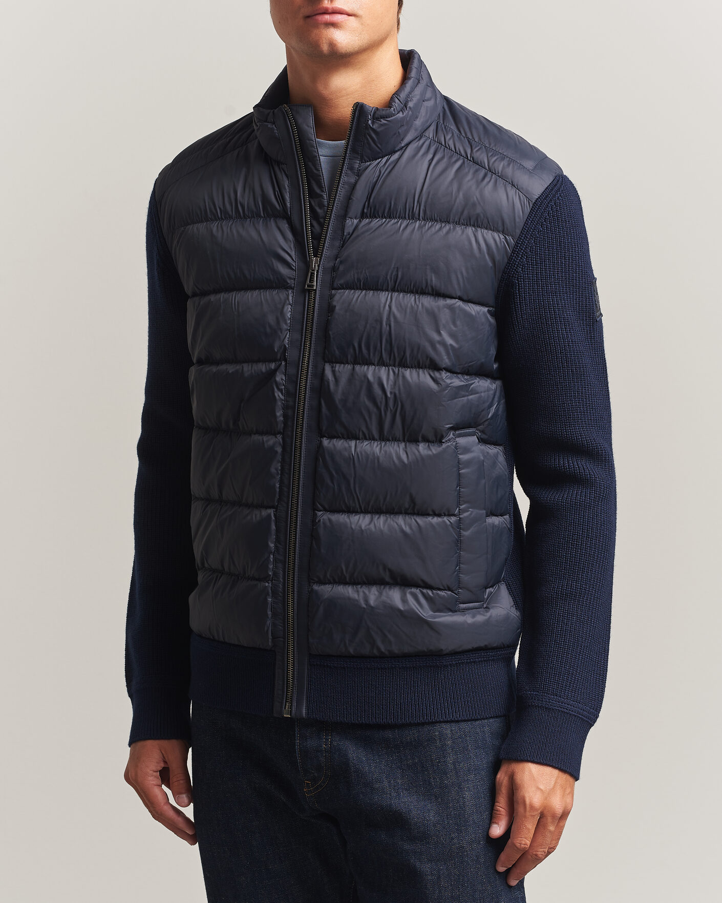 Herre | Jakker | Belstaff | Compound Hybrid Jacket Dark Ink