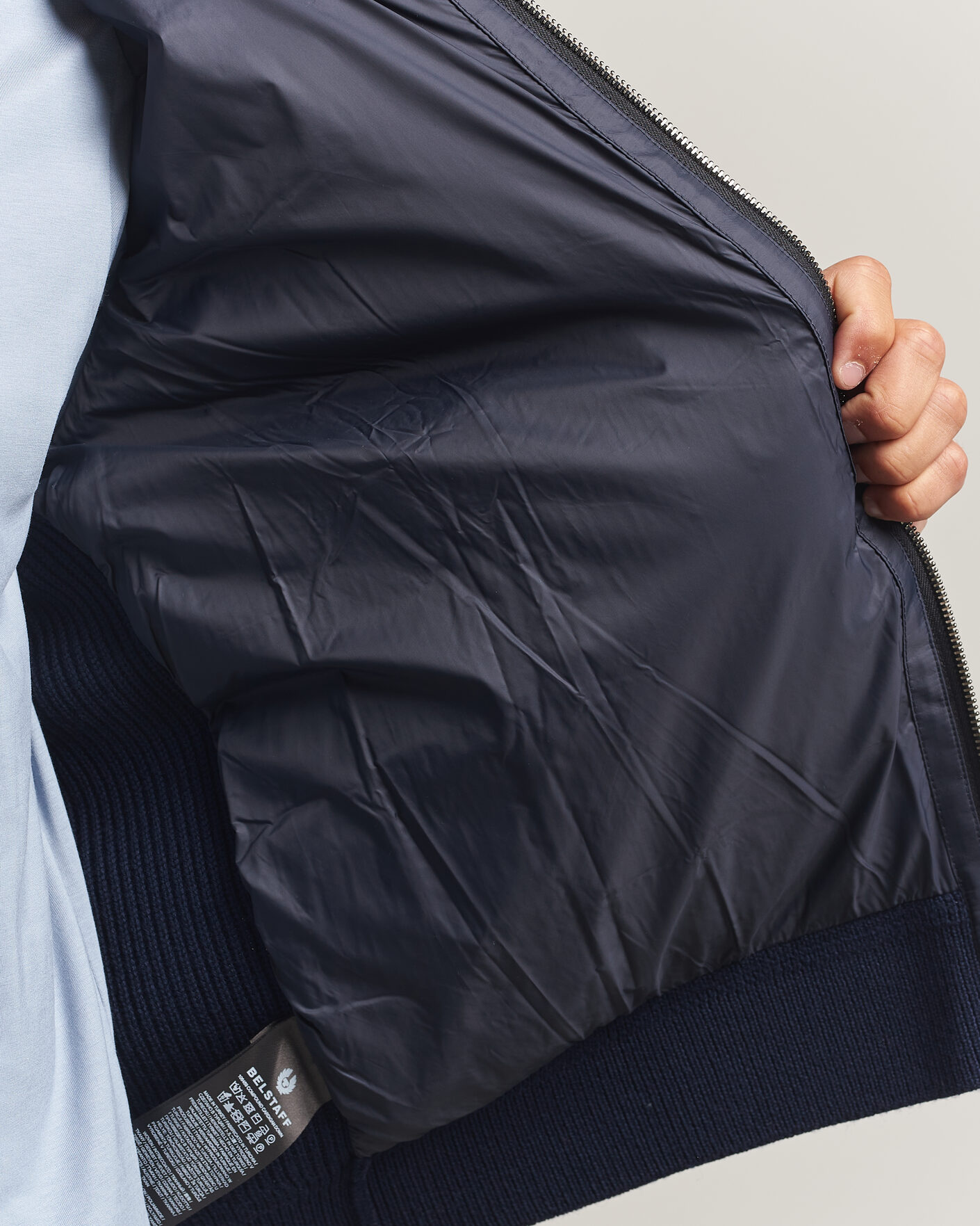 Herre | Jakker | Belstaff | Compound Hybrid Jacket Dark Ink