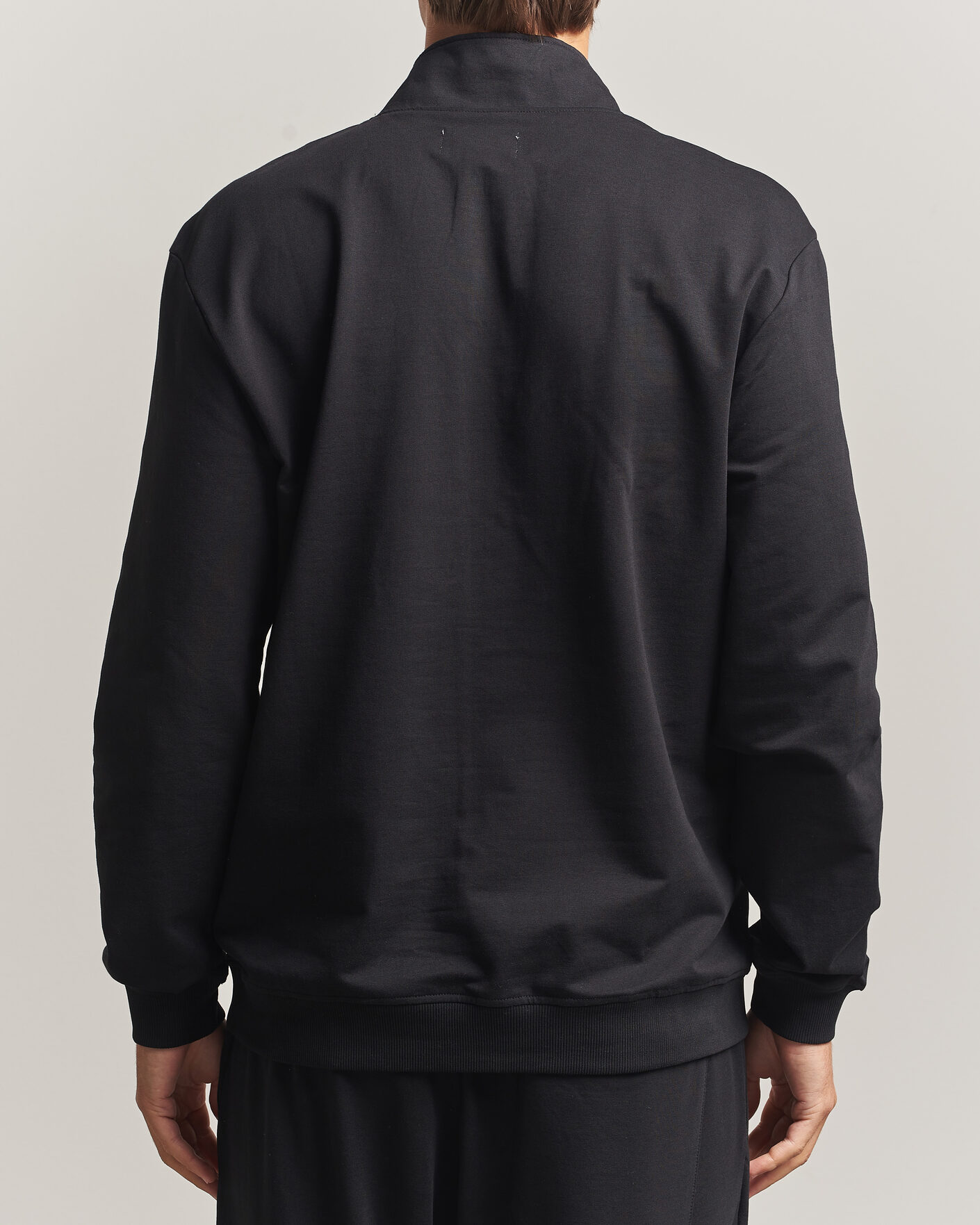 Herre | Gensere | Bread & Boxers | Loungewear Half Zip Black