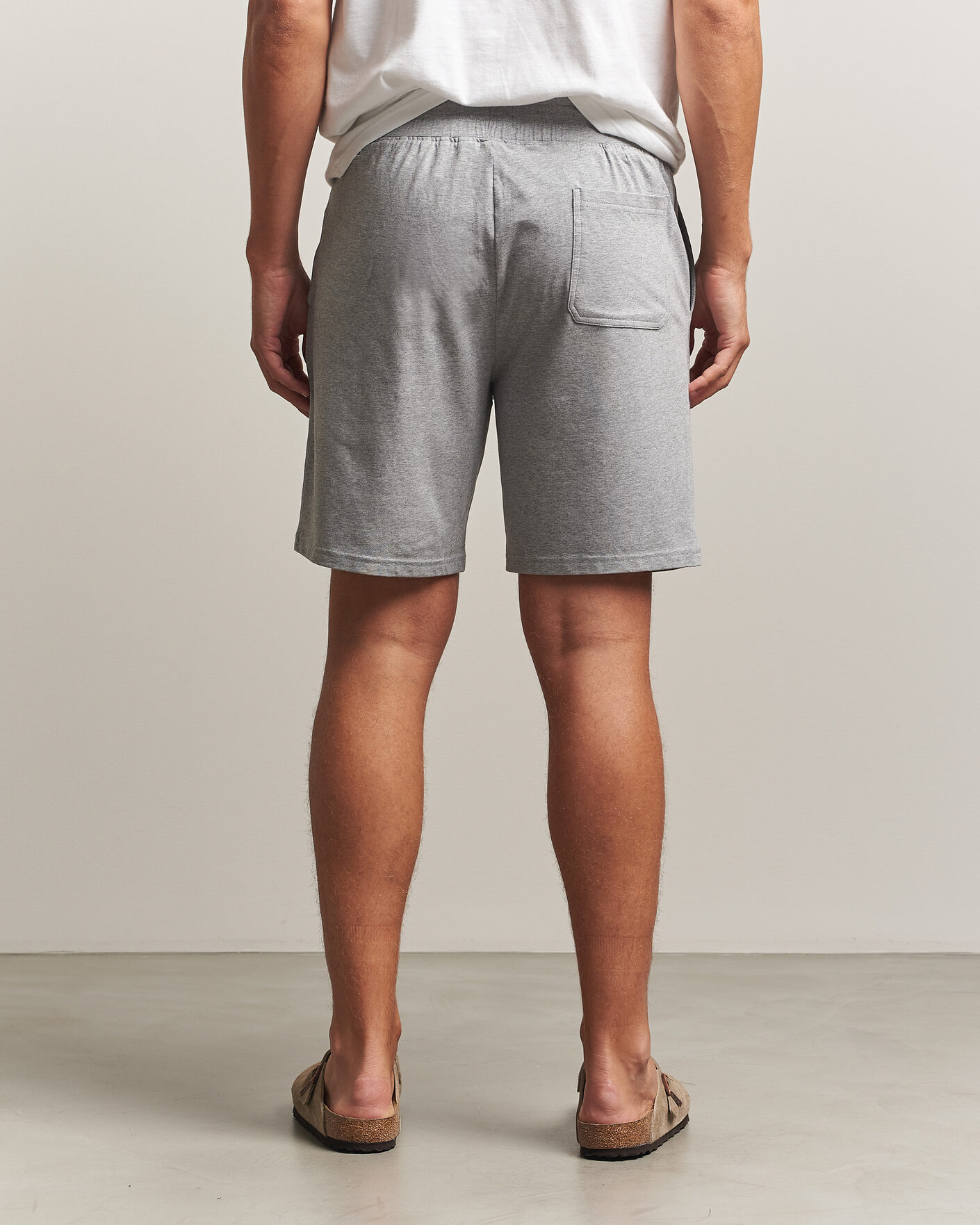 Herre | Shorts | Bread & Boxers | Pyjama Shorts Grey Melange