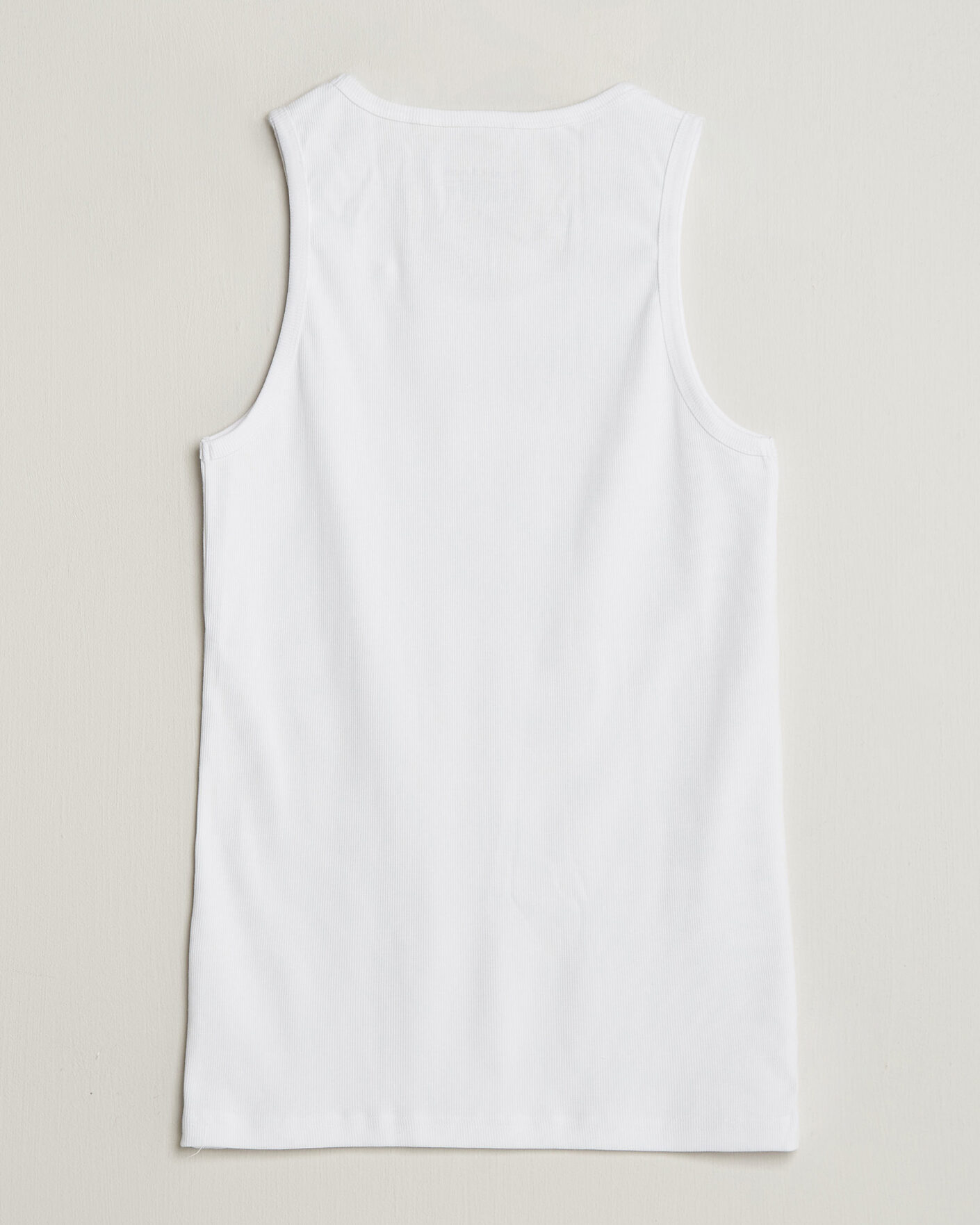 Herre | T-Shirts | Bread & Boxers | 2-Pack Ribbed Tank White