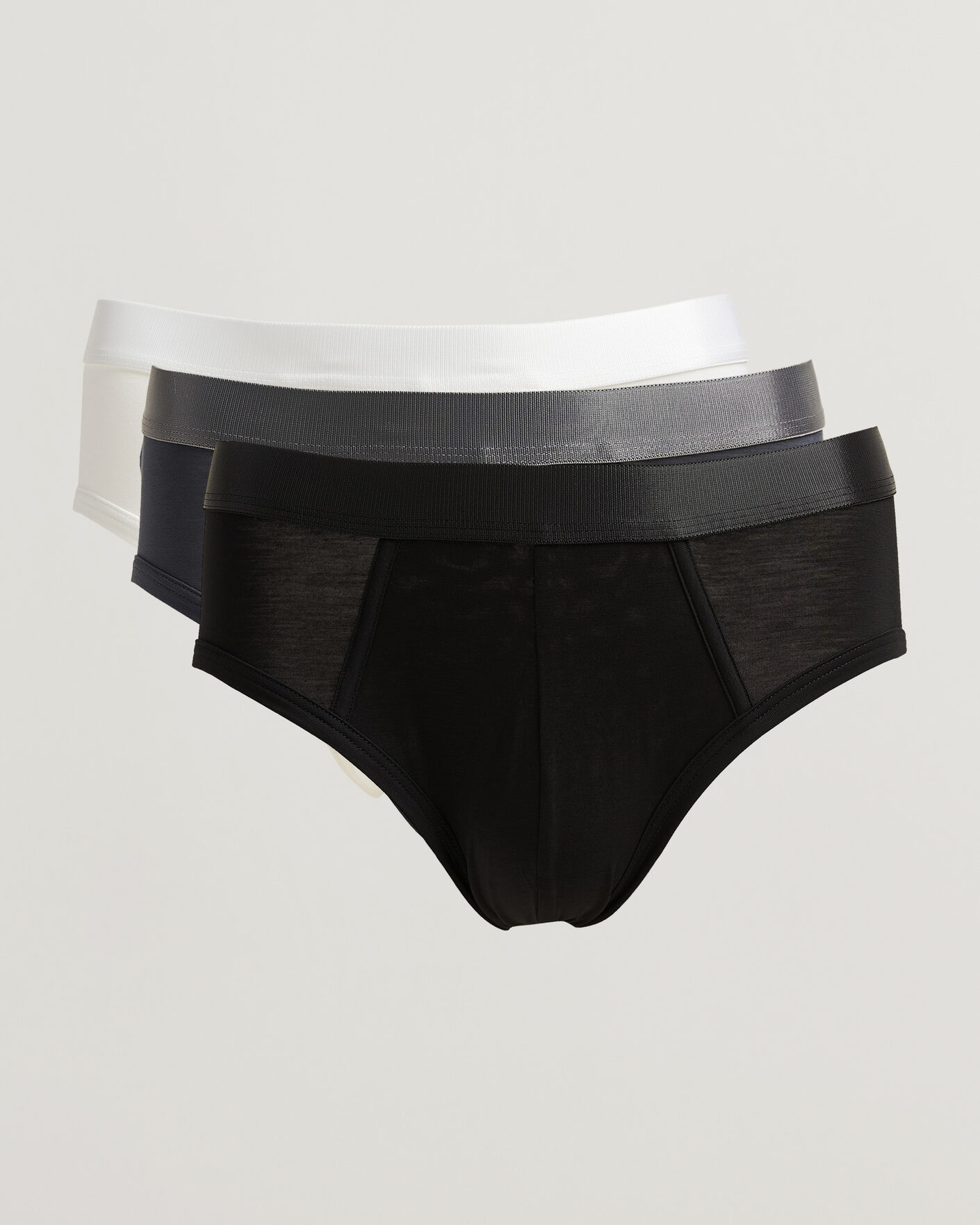 Herre | Undertøy | CDLP | 3-Pack Y-Brief Warm Charcoal/Black/White