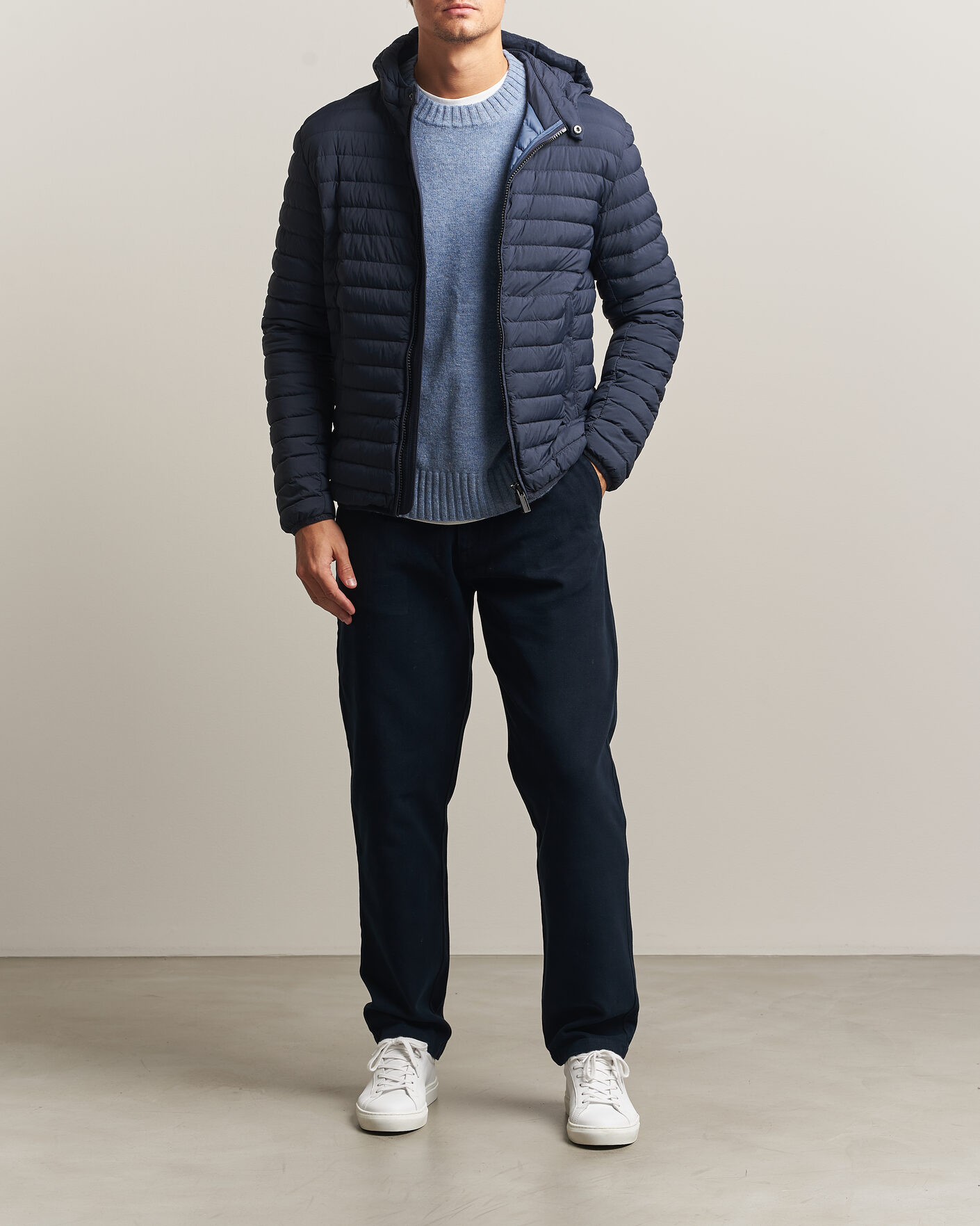 Herre | Jakker | Colmar | Lightweight Down Jacket Navy