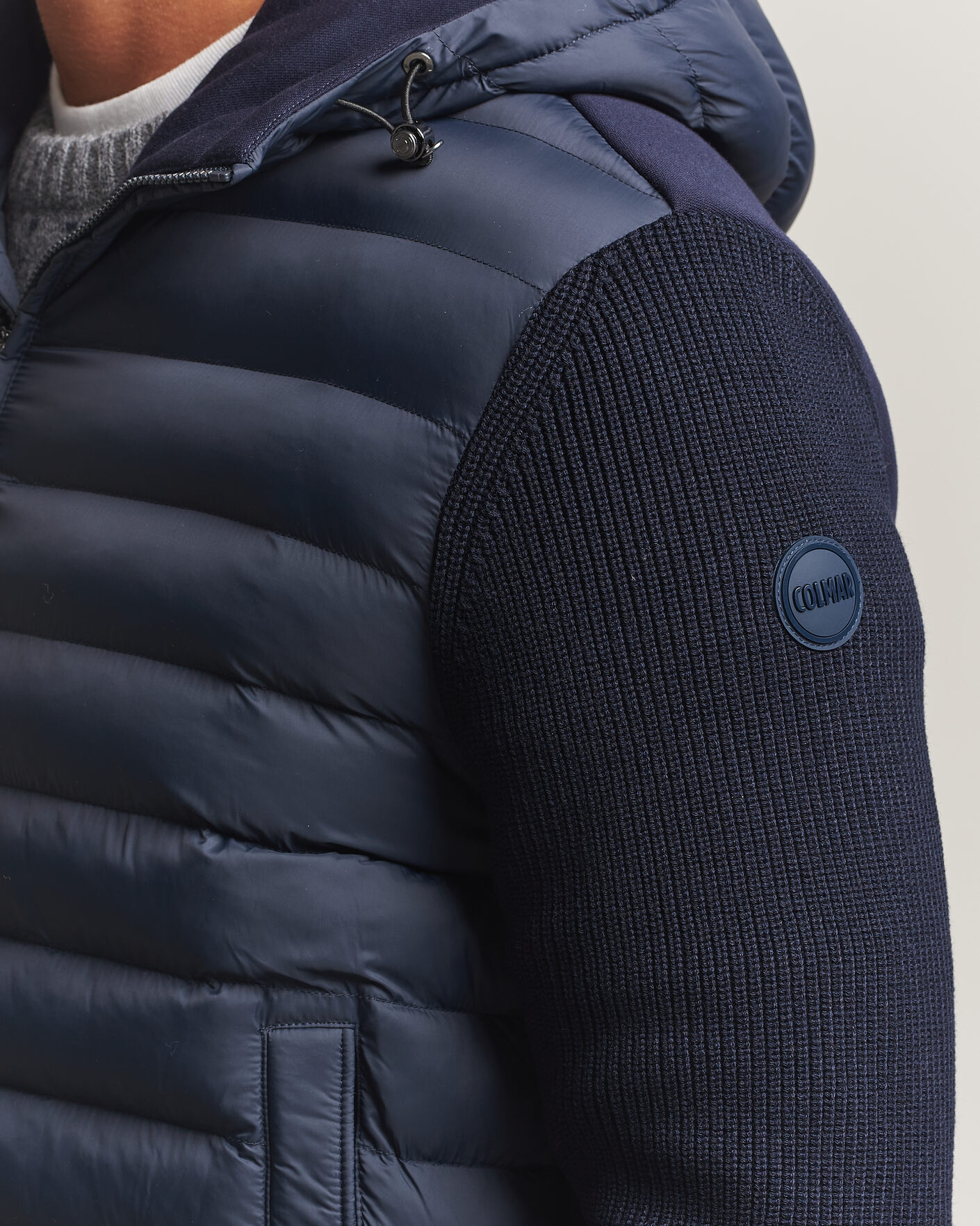 Herre | Jakker | Colmar | Hybrid Hood Jacket Navy