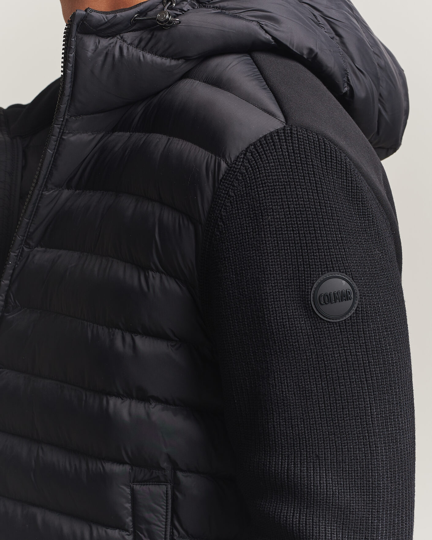Herre | Jakker | Colmar | Hybrid Hood Jacket Black
