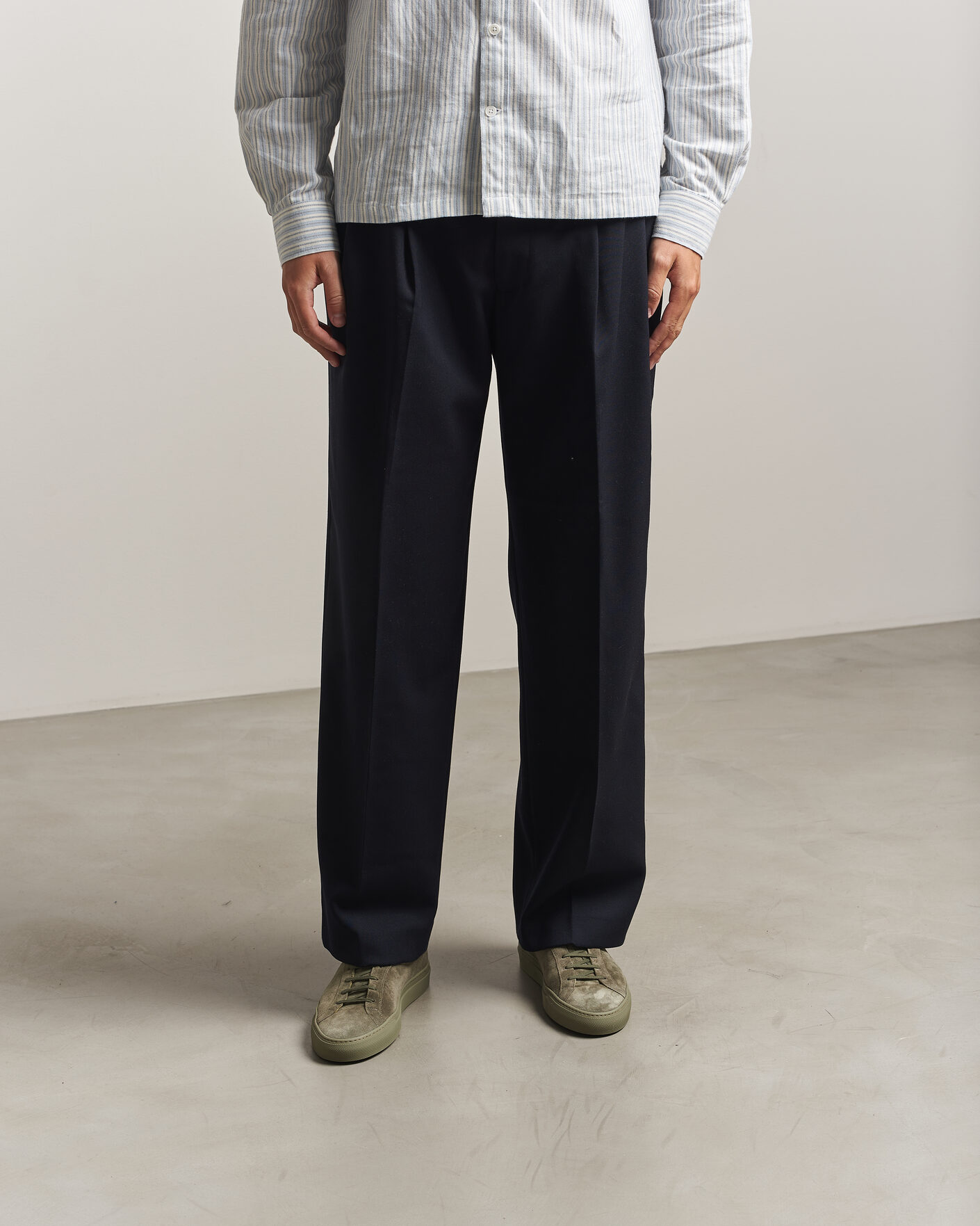 Herre | Sneakers | Common Projects | Original Achilles Suede Sneaker Moss
