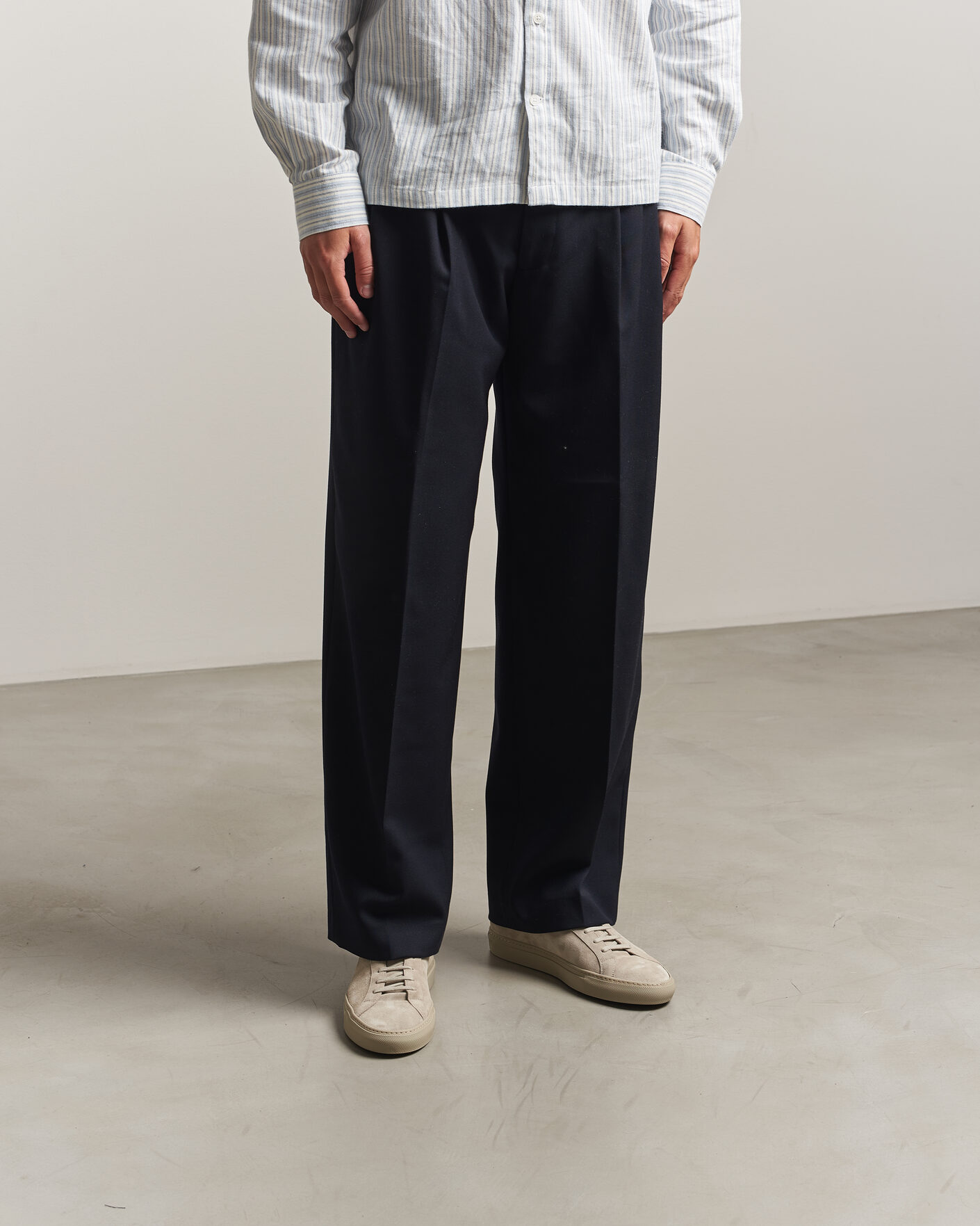 Herre | Sneakers | Common Projects | Original Achilles Suede Sneaker Warm Grey