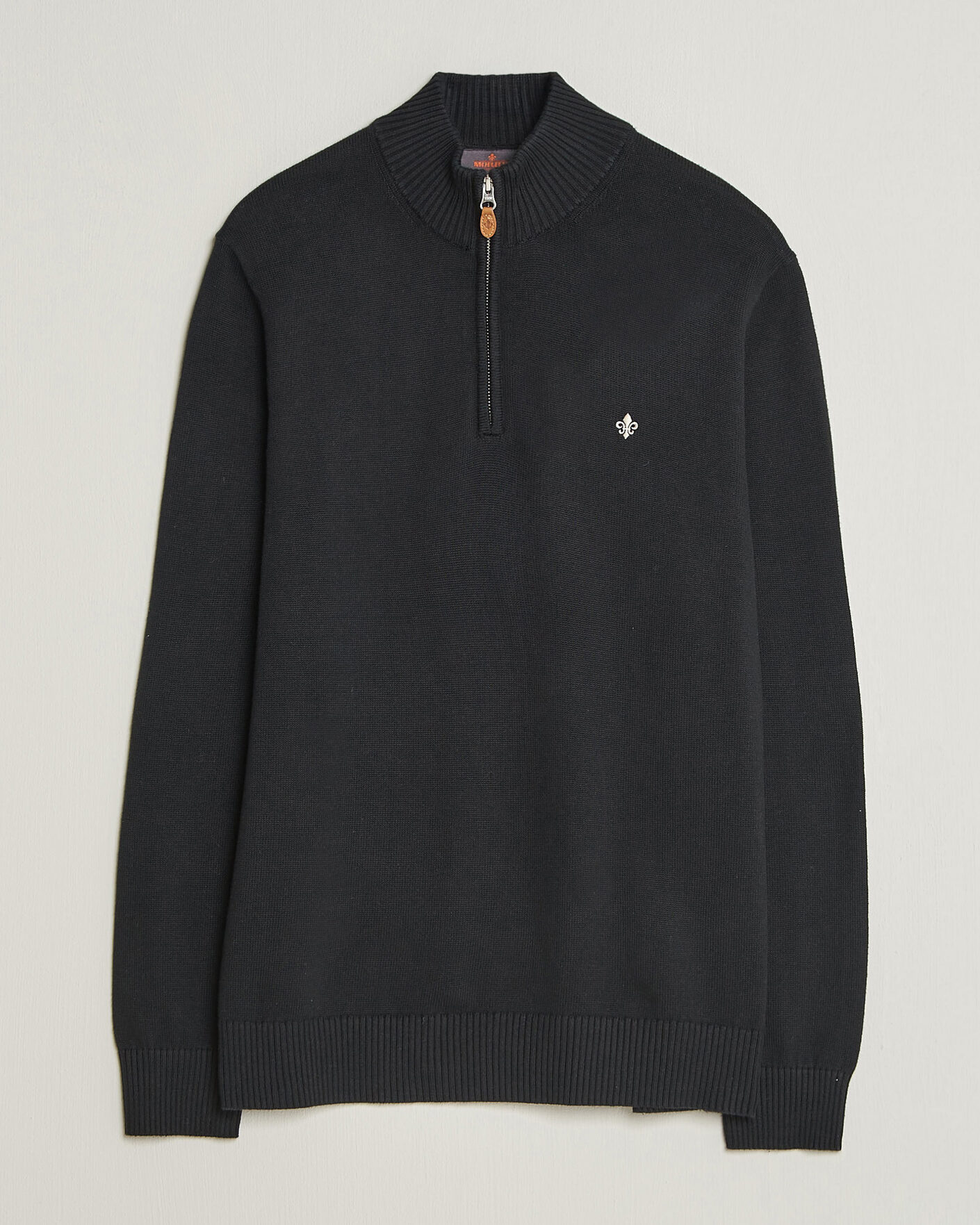 Herre | Gensere | Morris | Darmon Half Zip Black